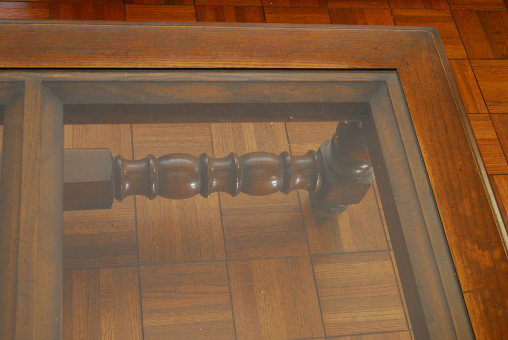 Oak Victorian Style Coffee Table