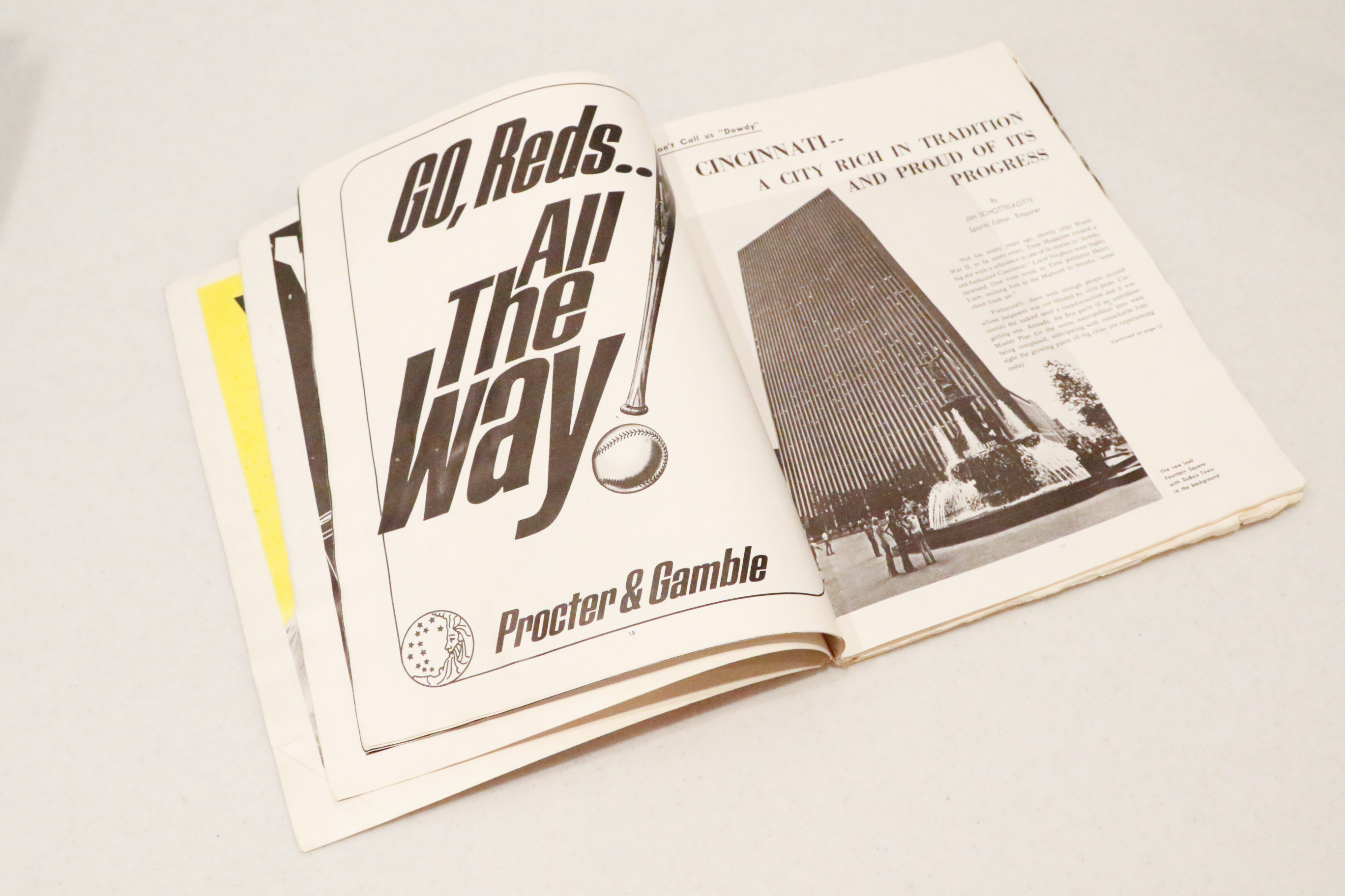 1970/1975 World Series Programs & 1970 All Star Program