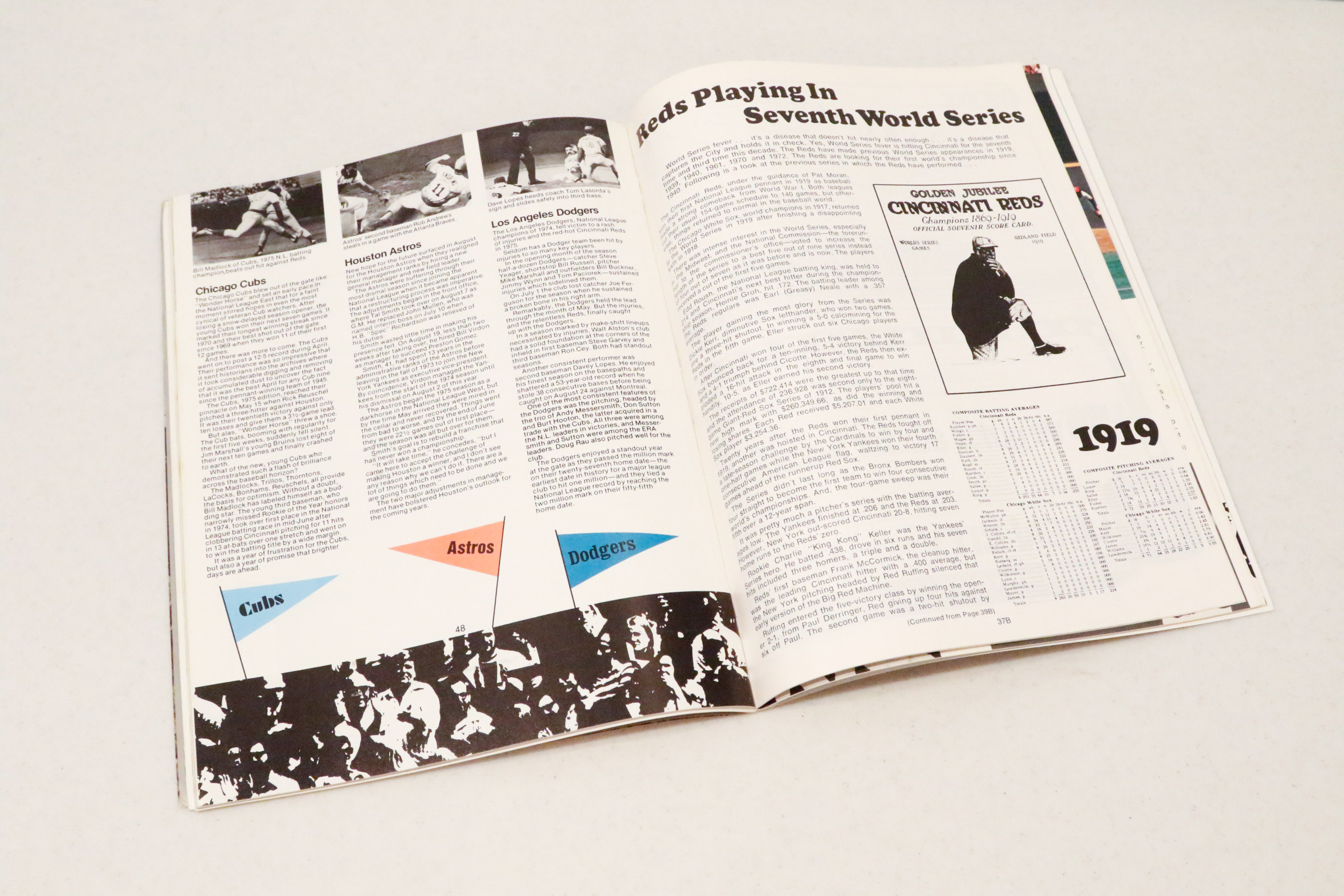 1970/1975 World Series Programs & 1970 All Star Program