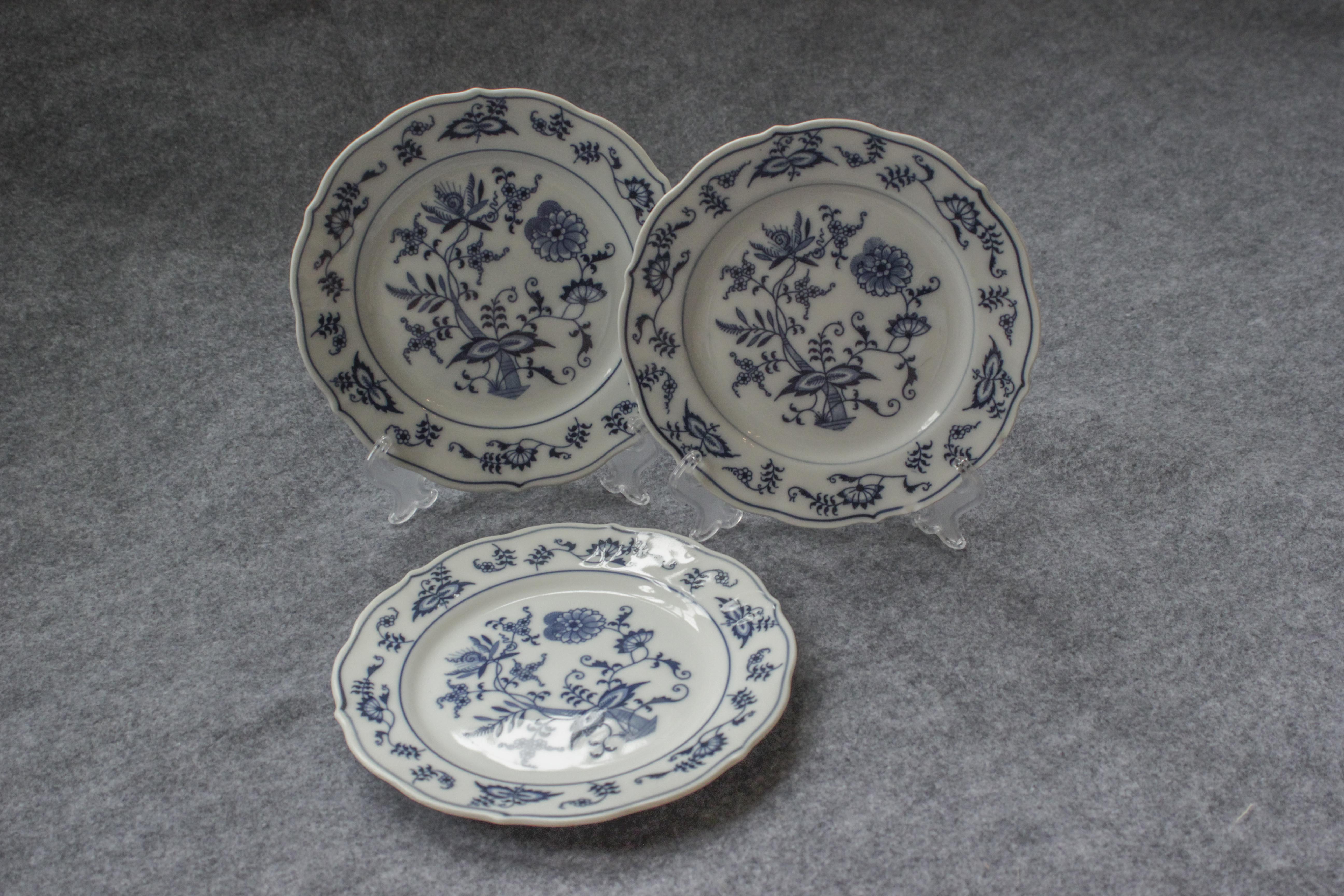 Set of Blue Danube Blue Onion China
