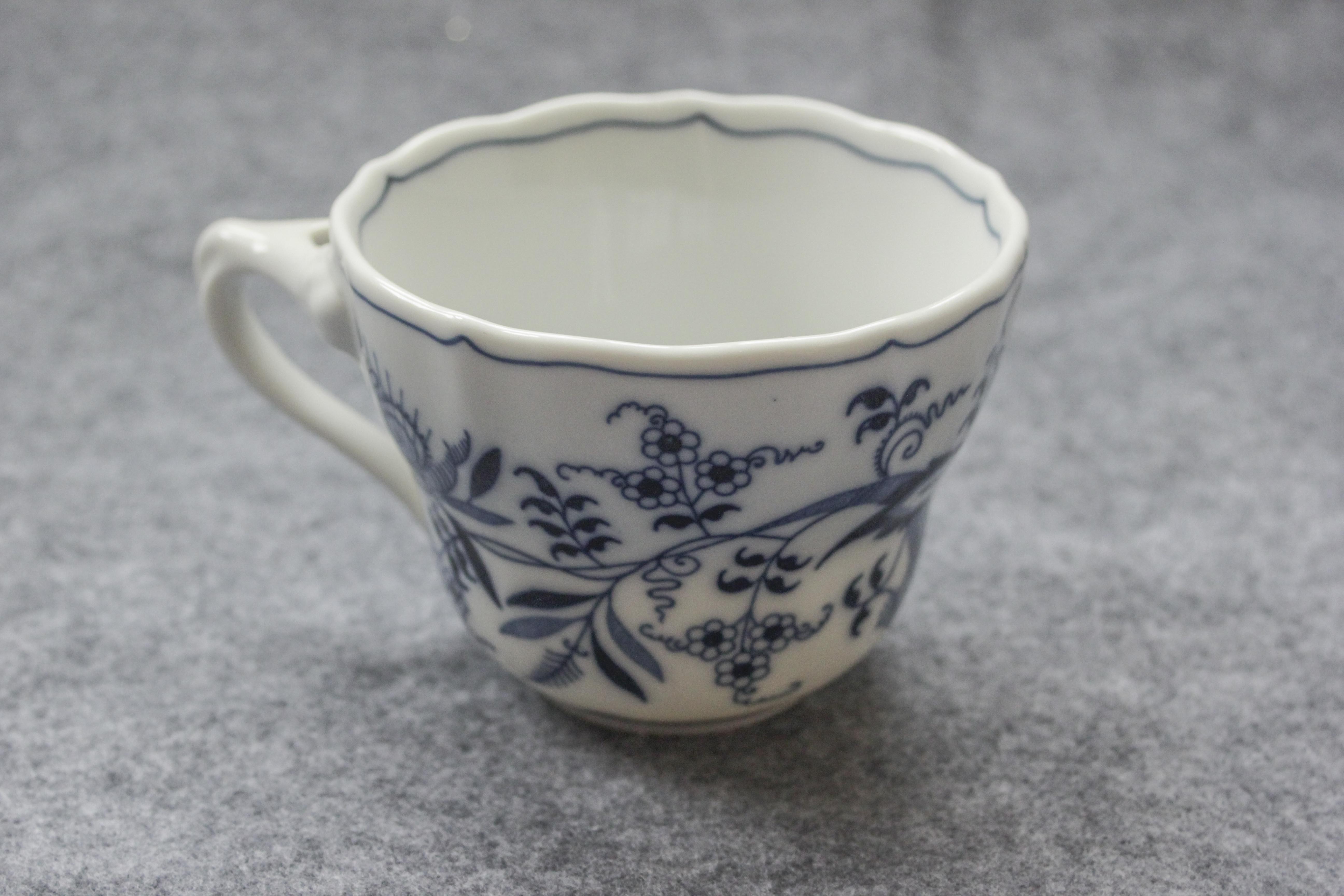 Set of Blue Danube Blue Onion China