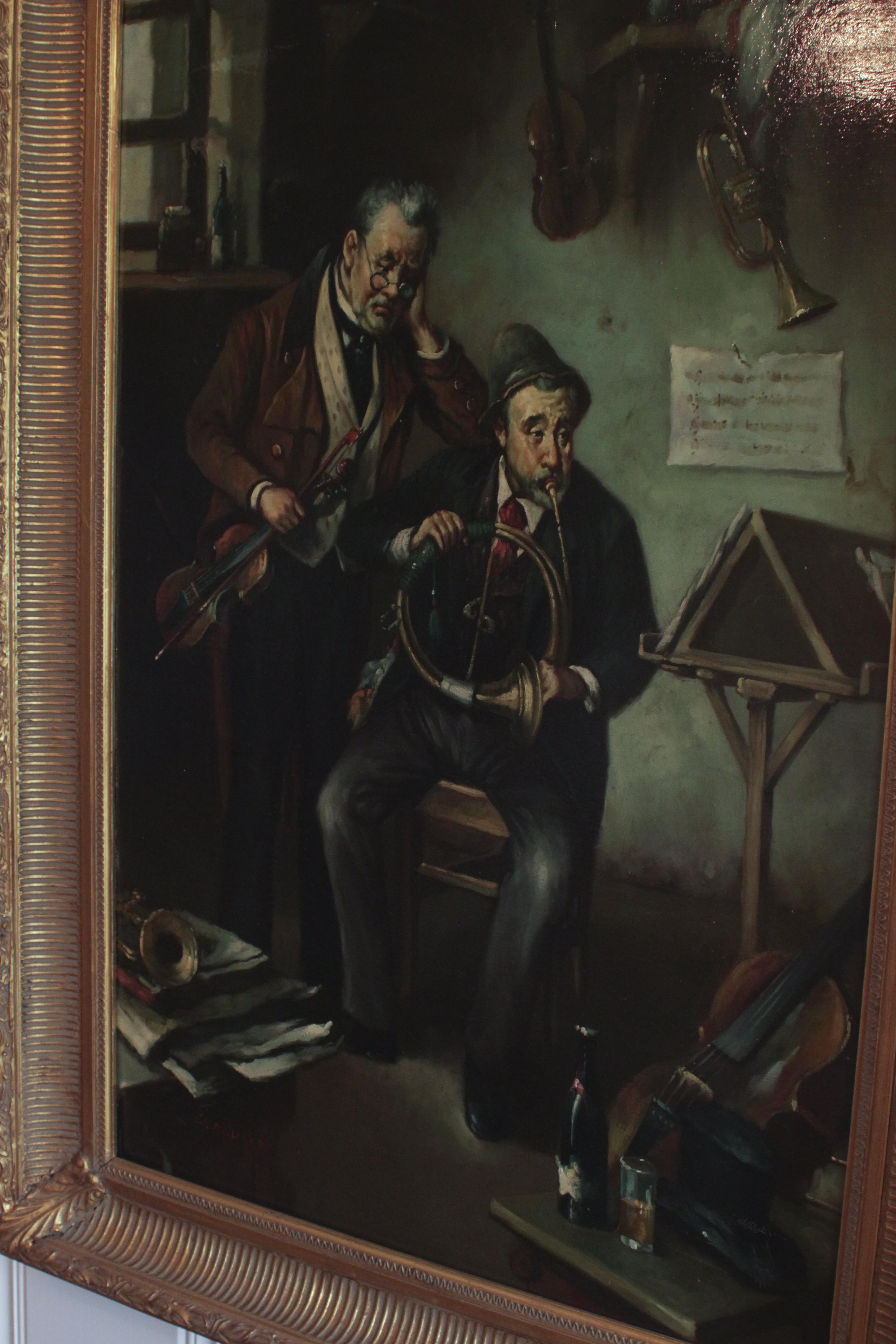 G Blumen Original Oil On Canvas