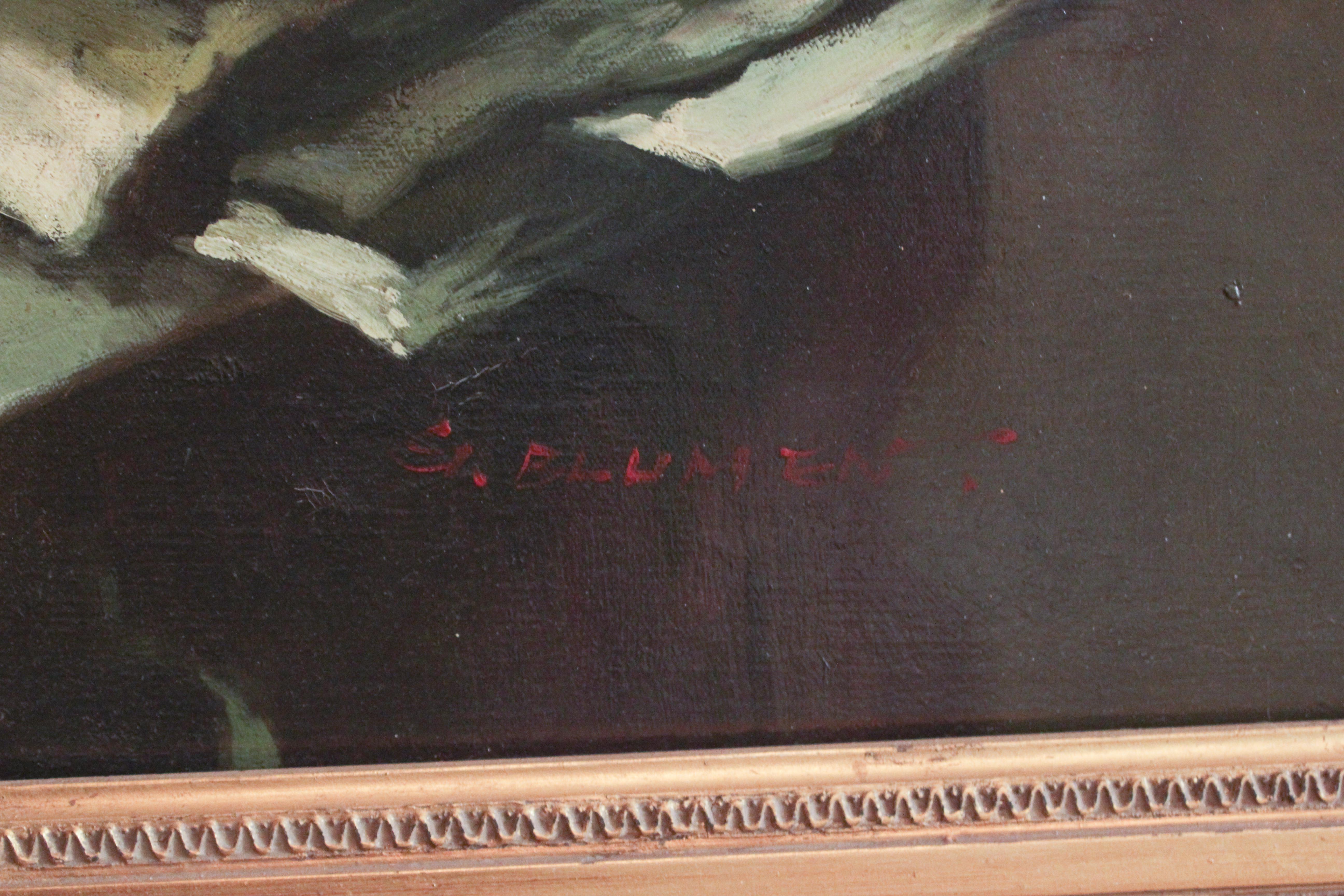 G Blumen Original Oil On Canvas