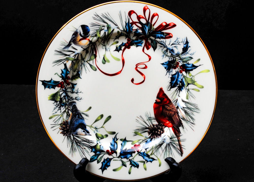 Lenox "Winter Greetings" Salad Plates