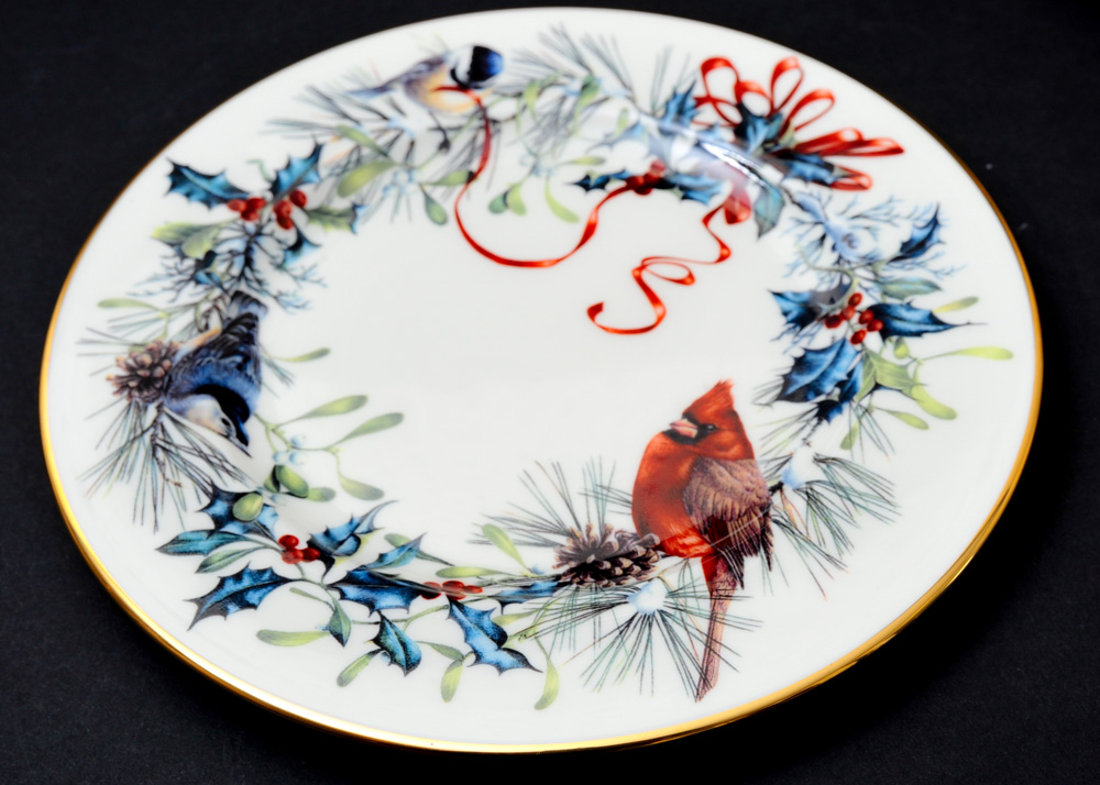 Lenox "Winter Greetings" Salad Plates