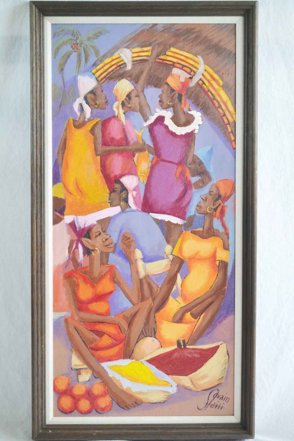 Petion Savain Original Oil On Canvas