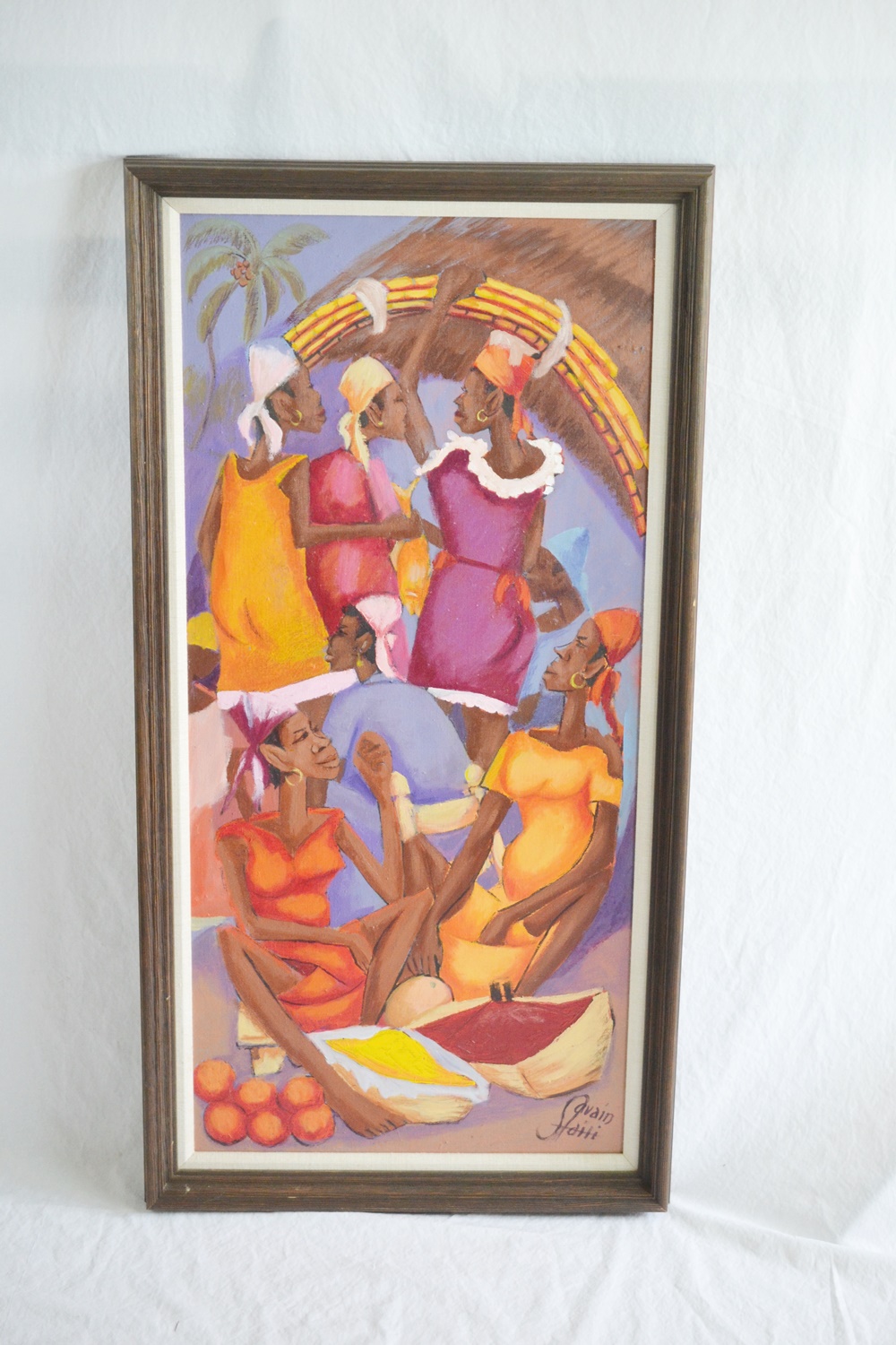 Petion Savain Original Oil On Canvas