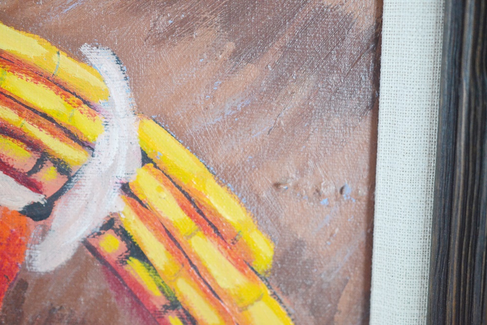 Petion Savain Original Oil On Canvas