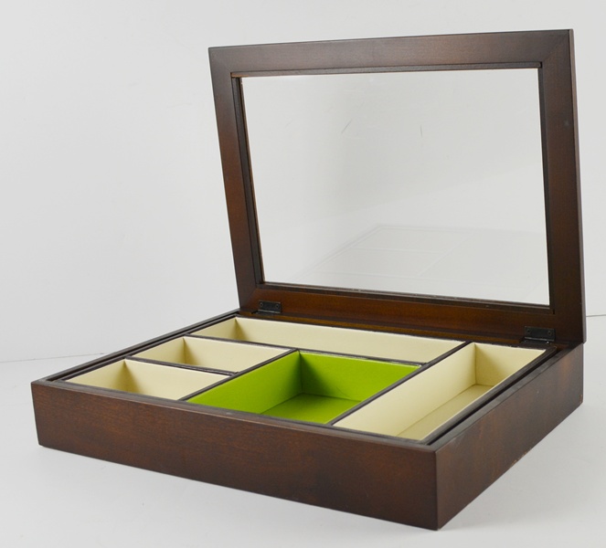 Milano Series Viewable Jewelry Box