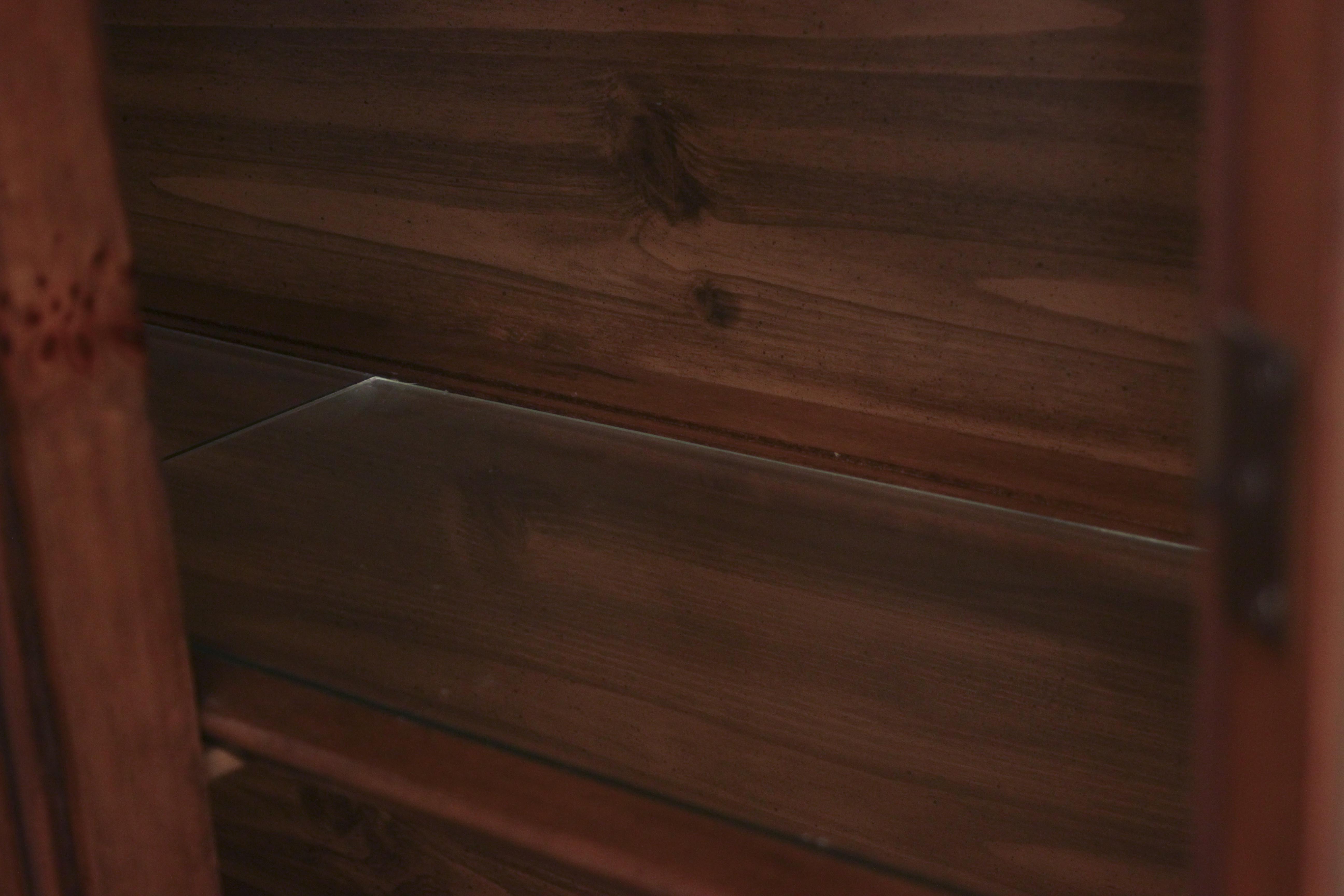 1980s Two Piece China Cabinet