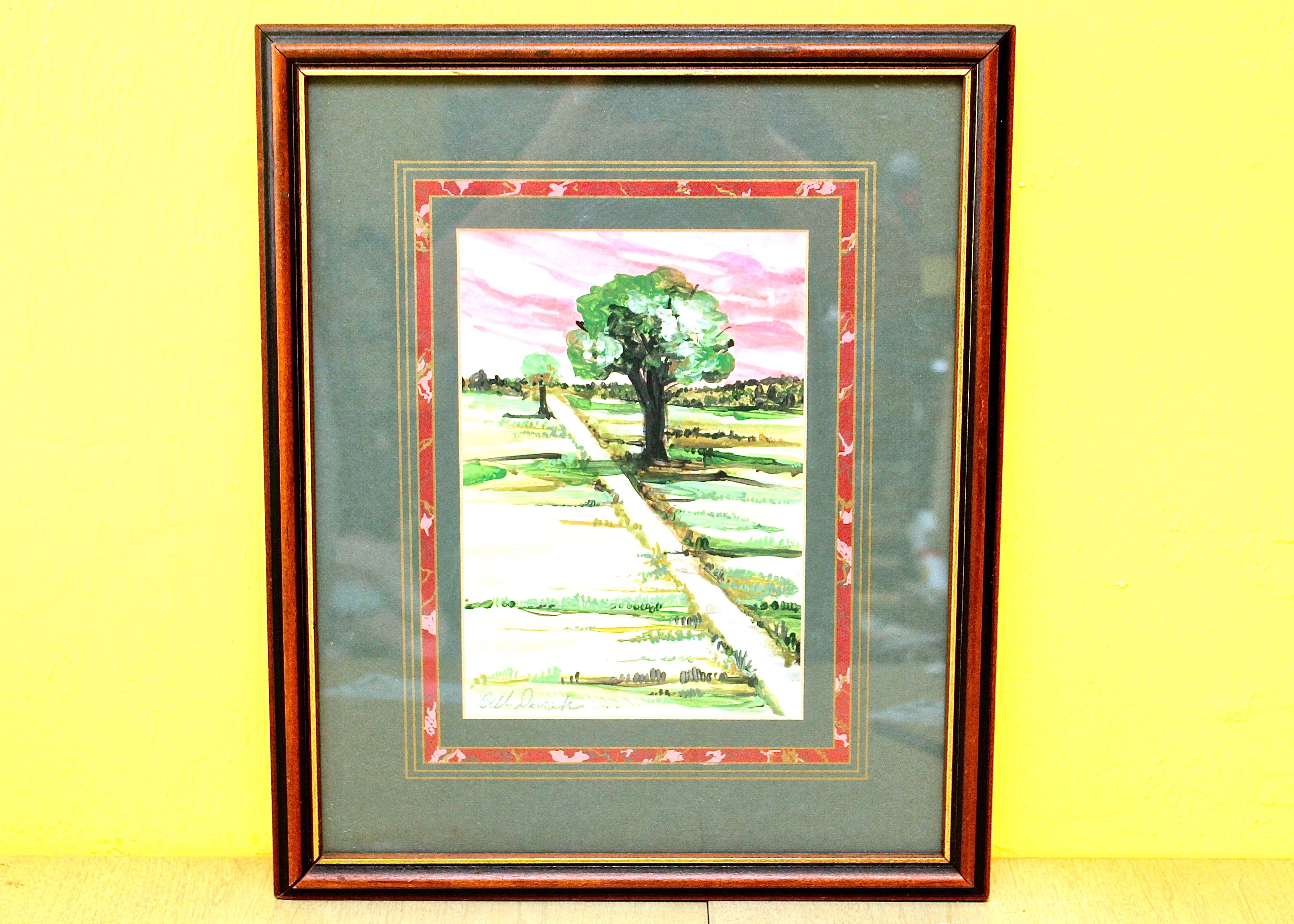 Original Mixed Media Painting by Florida Artist Bill Darrah