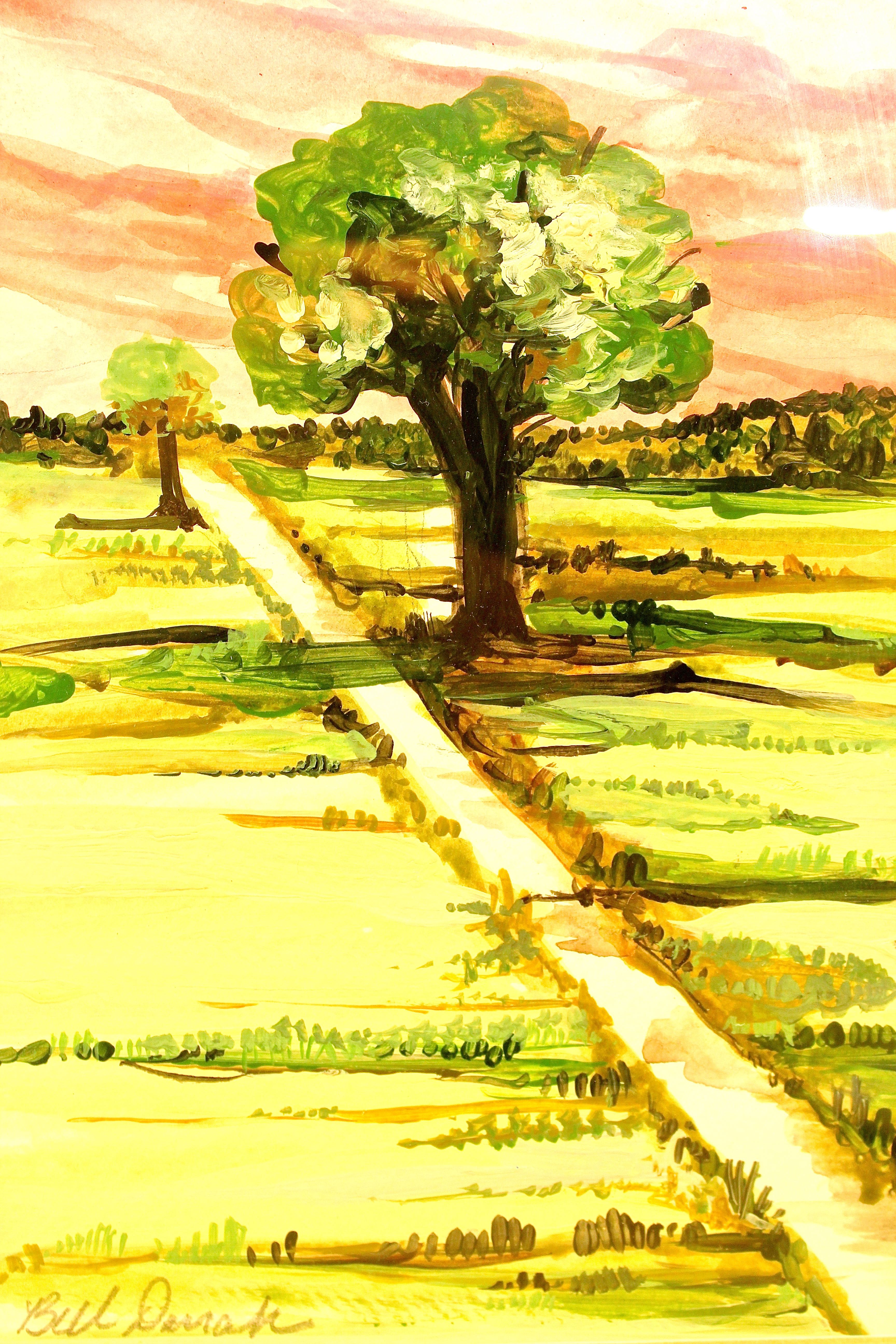 Original Mixed Media Painting by Florida Artist Bill Darrah