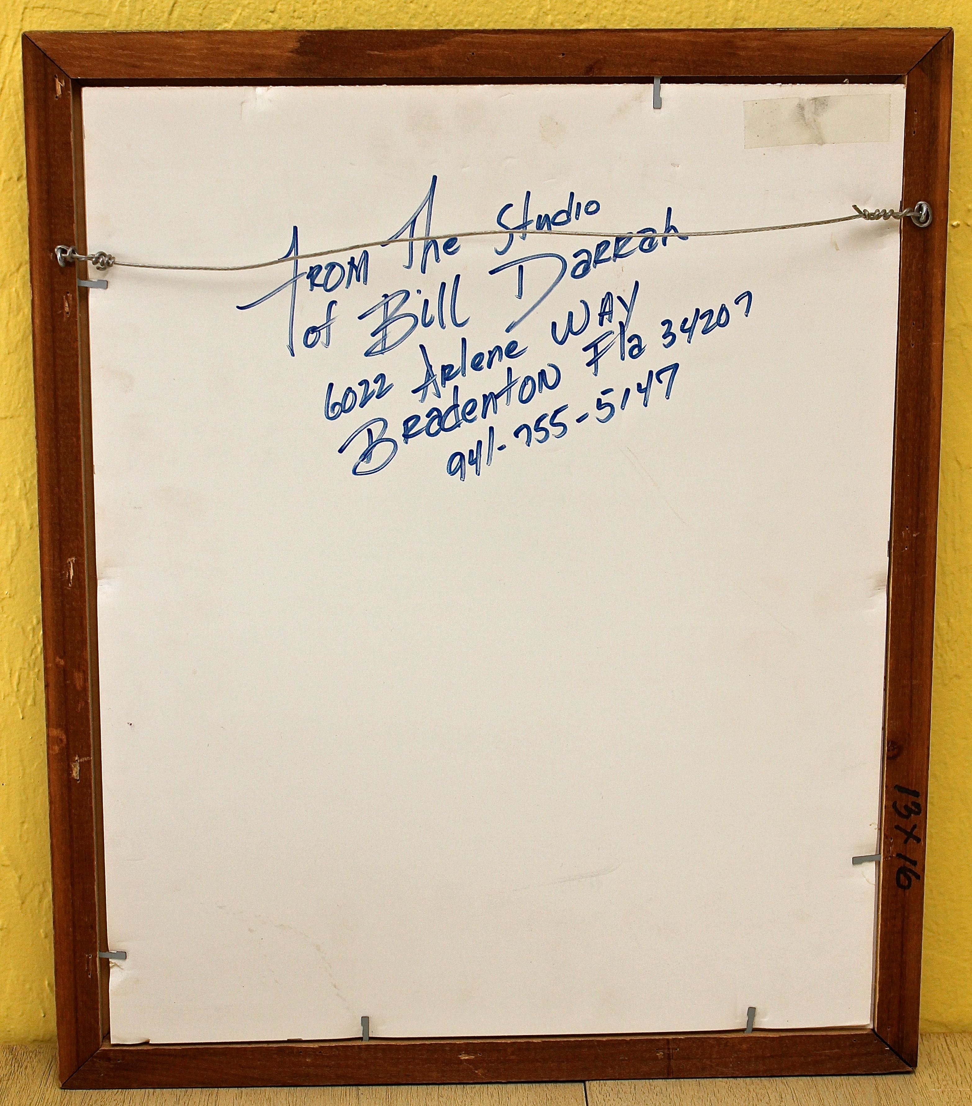 Original Mixed Media Painting by Florida Artist Bill Darrah