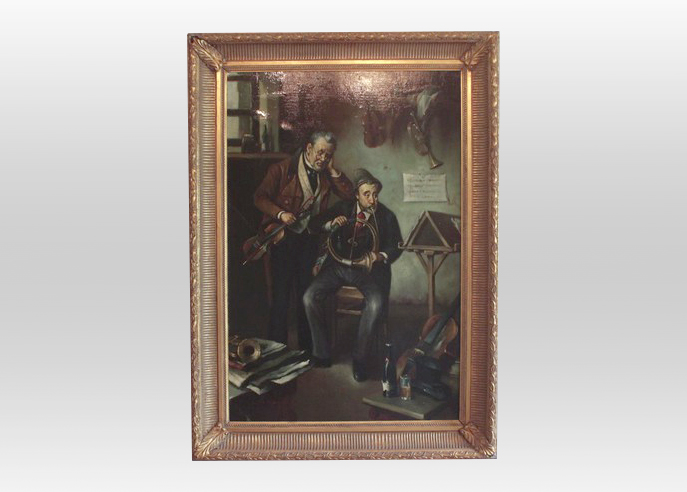 G Blumen Original Oil On Canvas