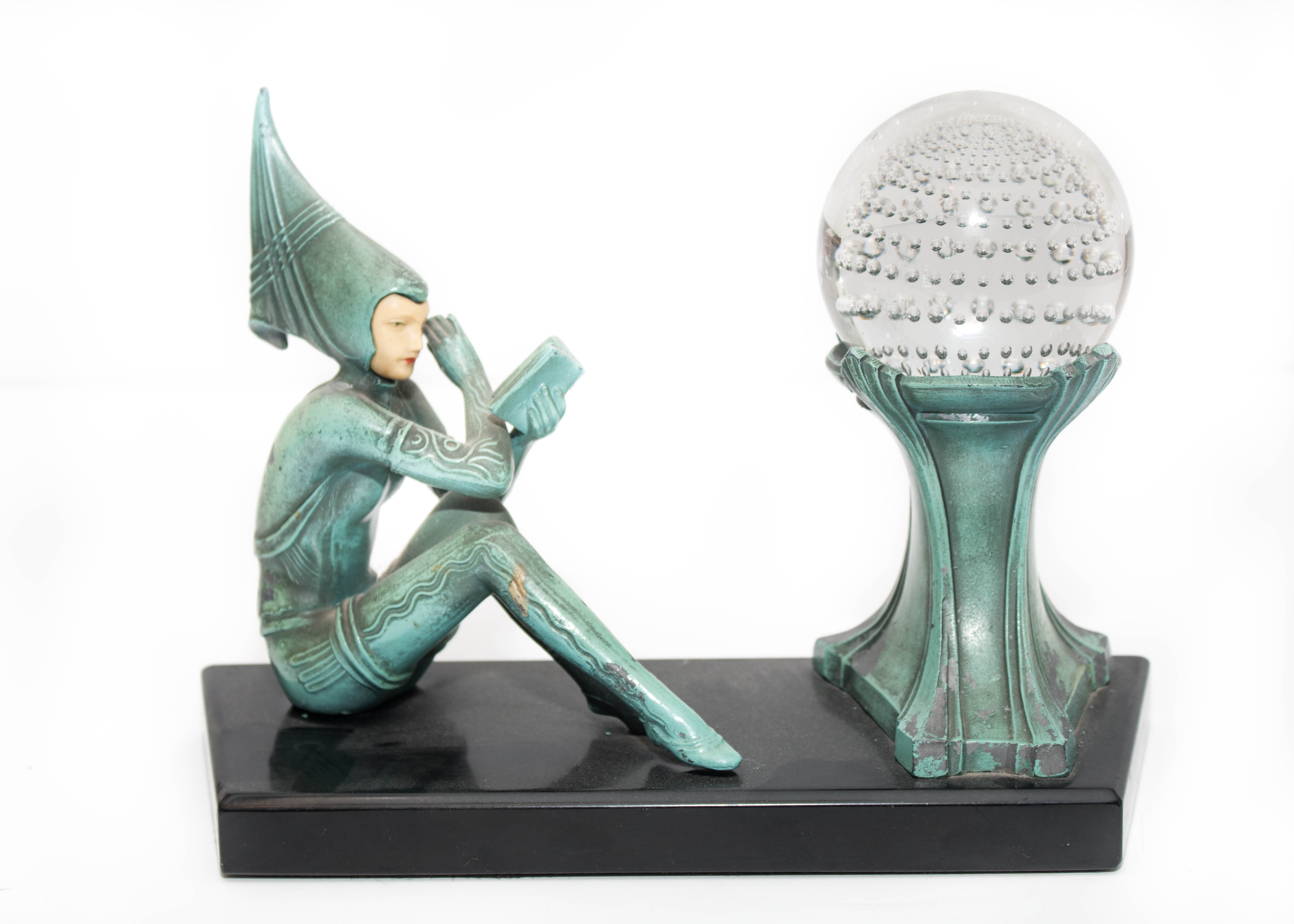 Antique Art Deco Sculpture from J.B. Hirsch