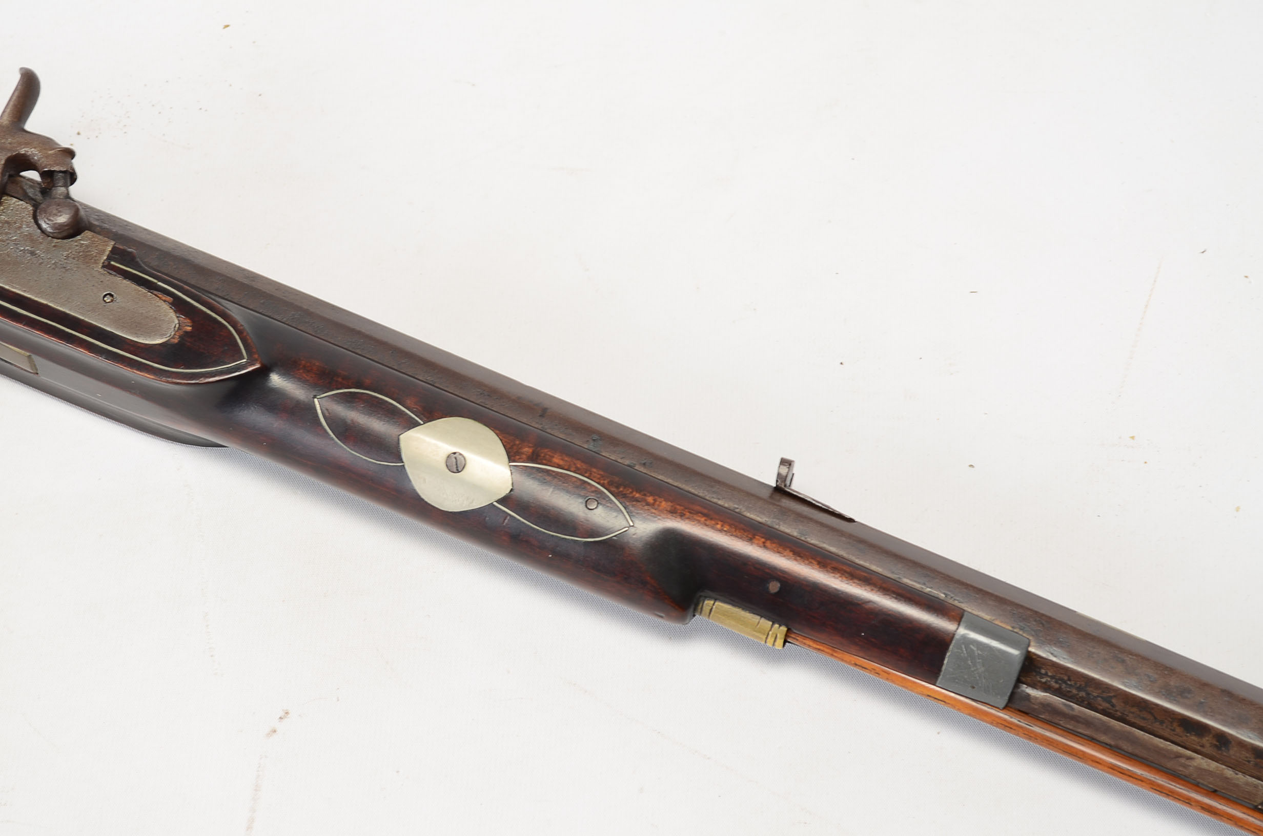 Rare Samuel Carper Signed and Numbered Half Stock Rifle