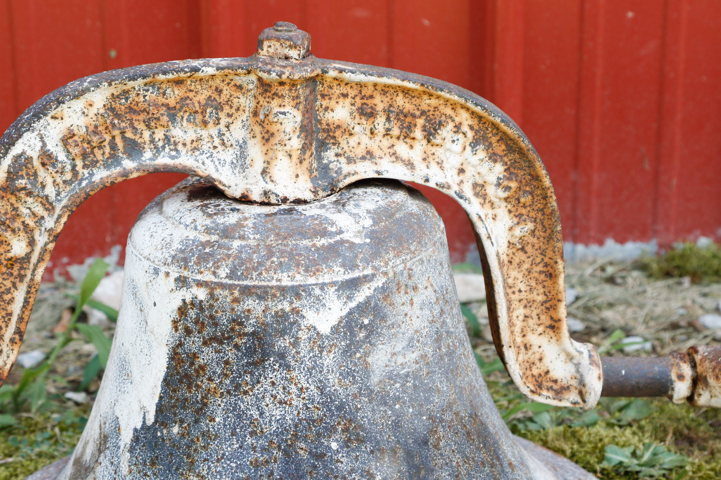 Two Antique Farmhouse Dinner Bells