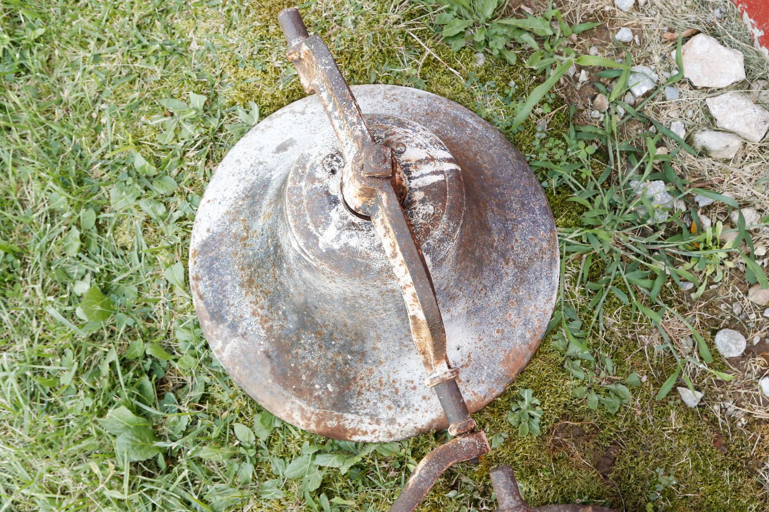 Two Antique Farmhouse Dinner Bells