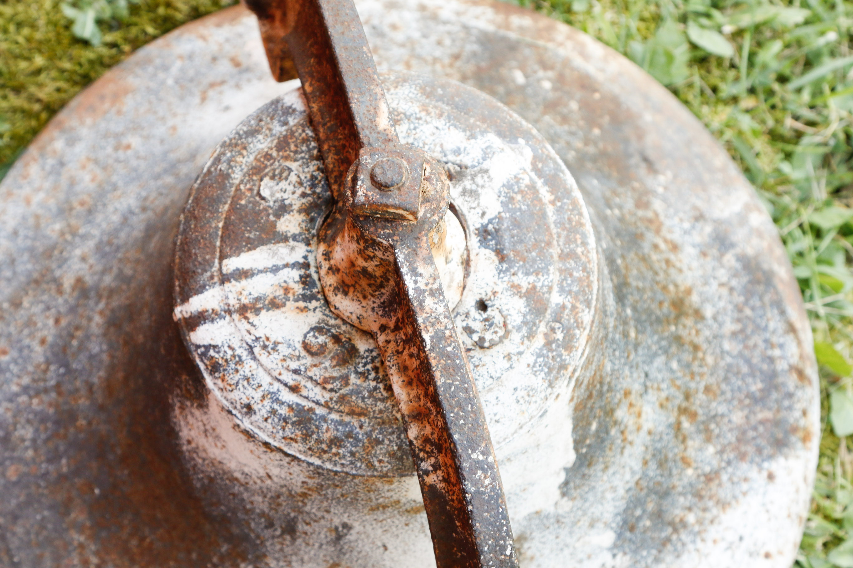 Two Antique Farmhouse Dinner Bells