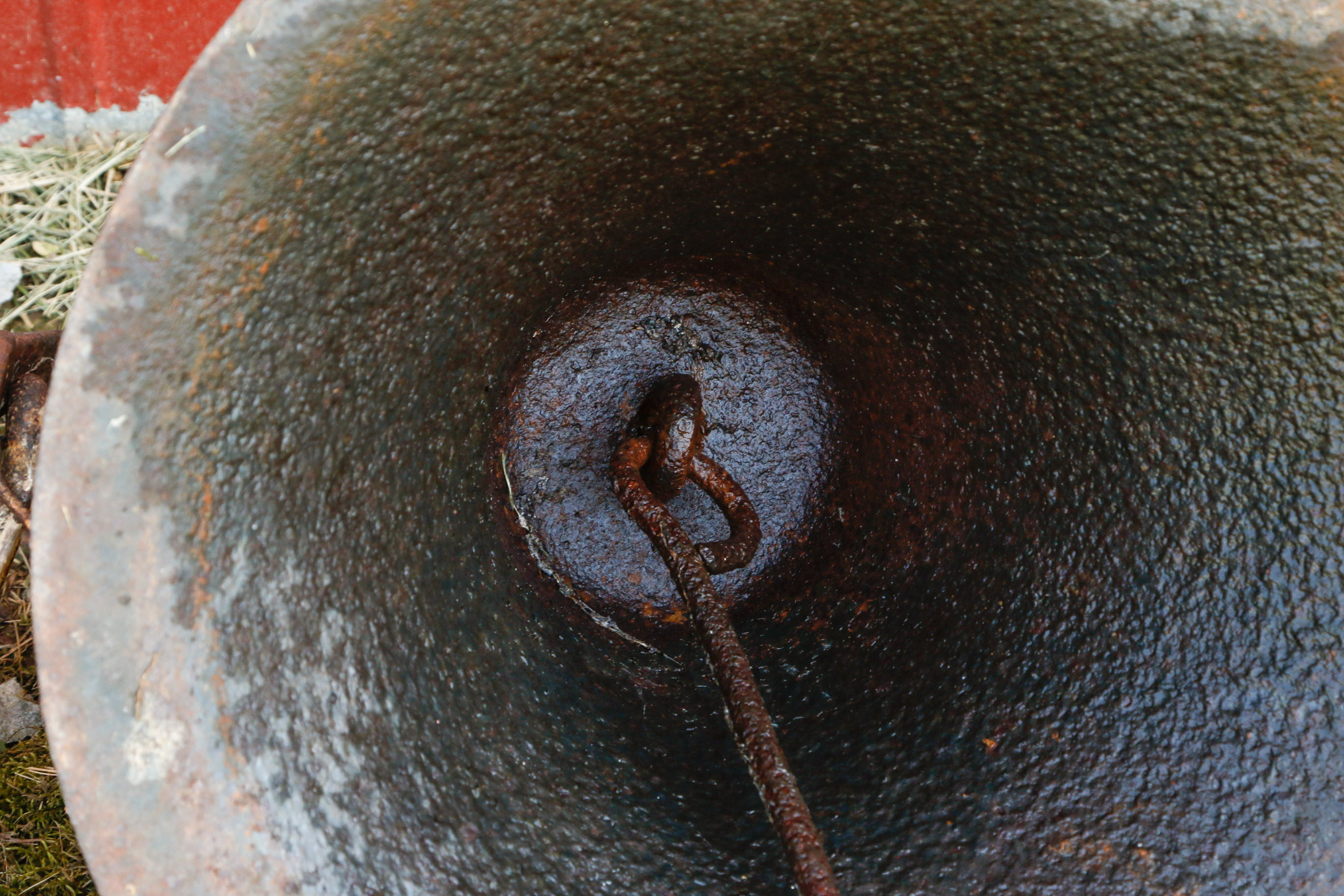 Two Antique Farmhouse Dinner Bells