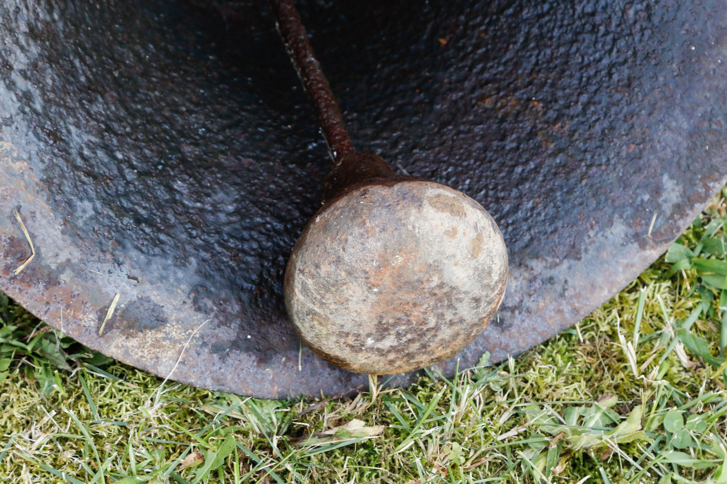 Two Antique Farmhouse Dinner Bells