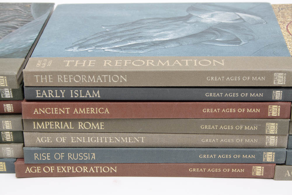 Collection of Time Life "Great Ages of Man" Books