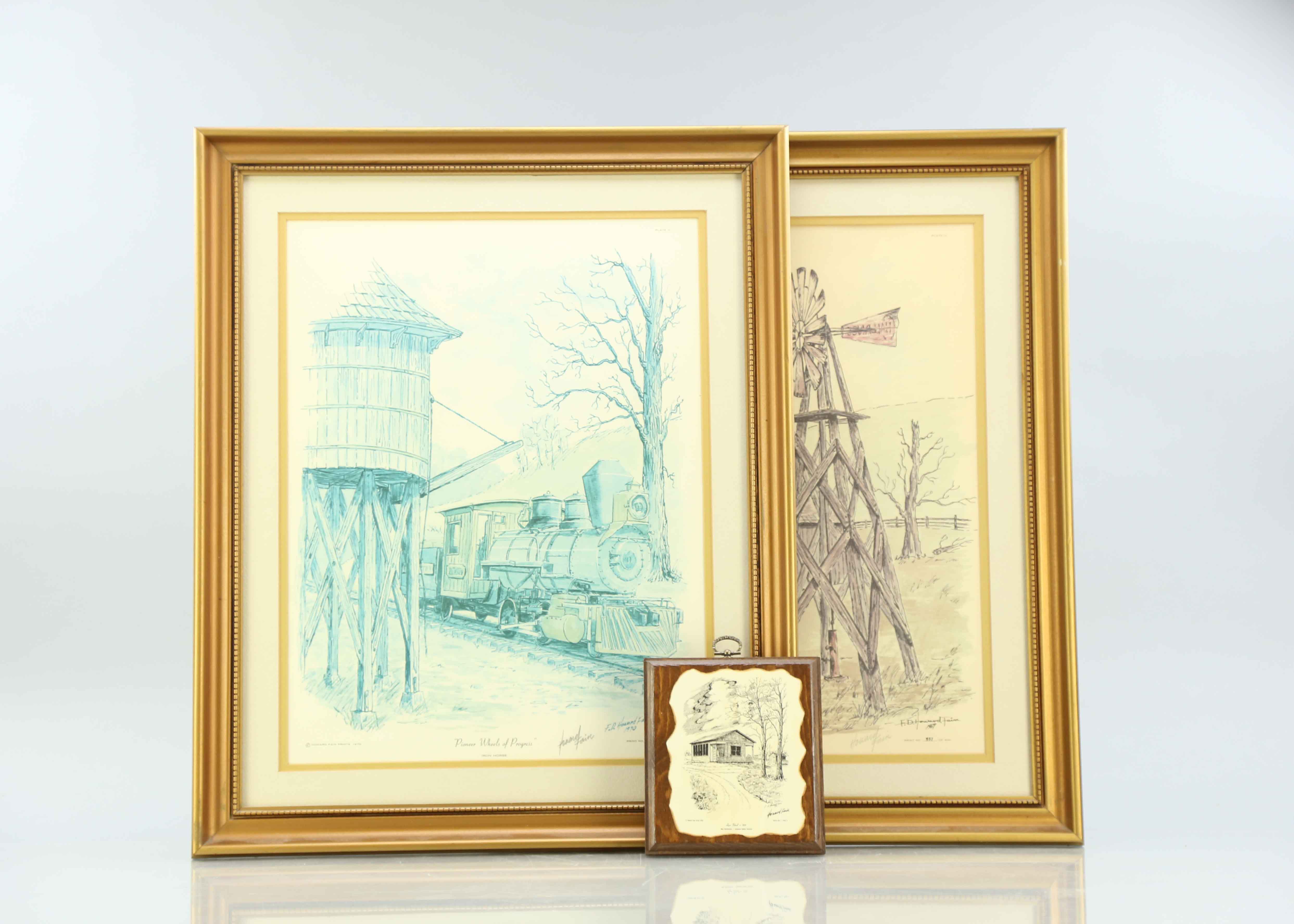 Howard Fain Signed Prints