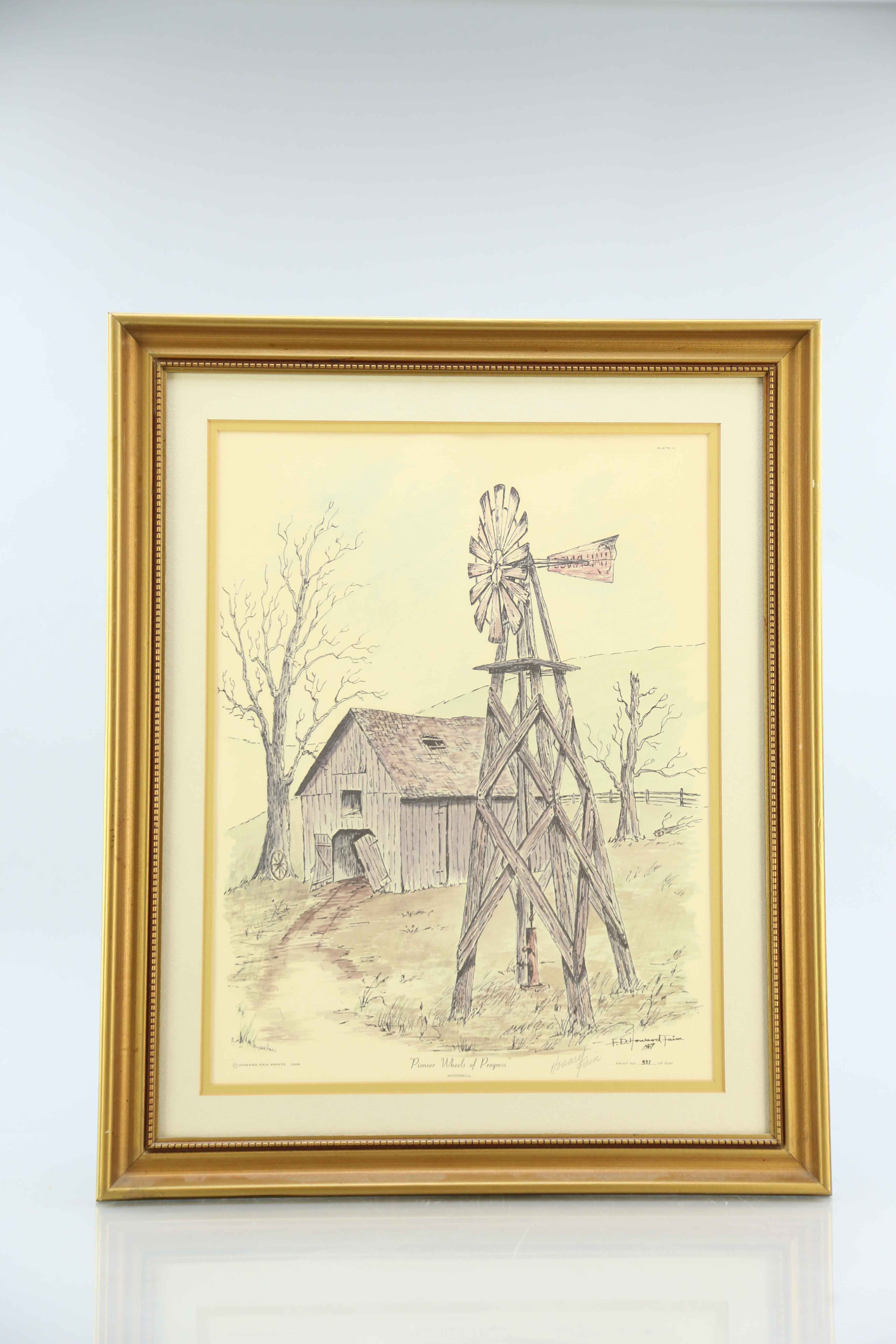 Howard Fain Signed Prints