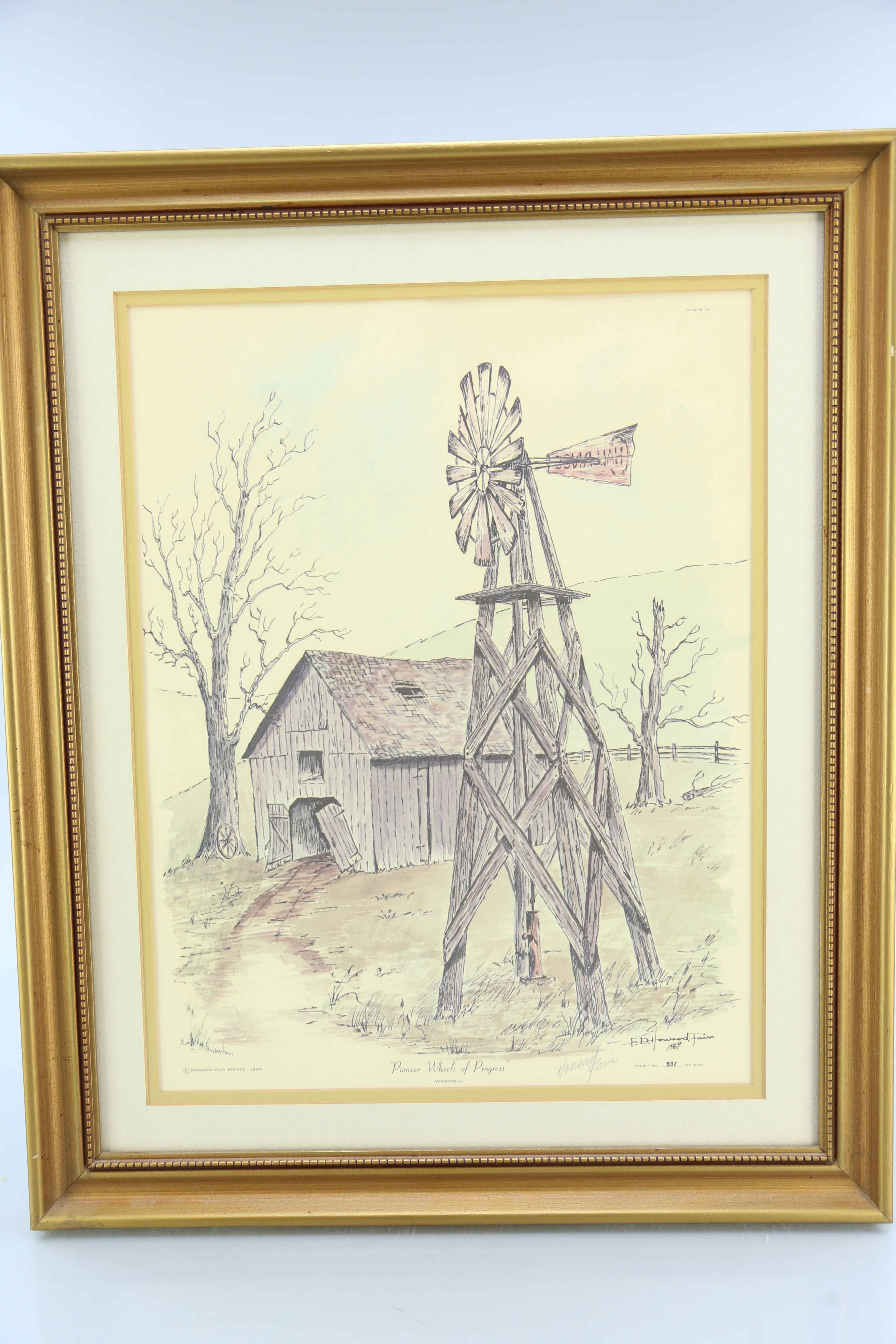 Howard Fain Signed Prints