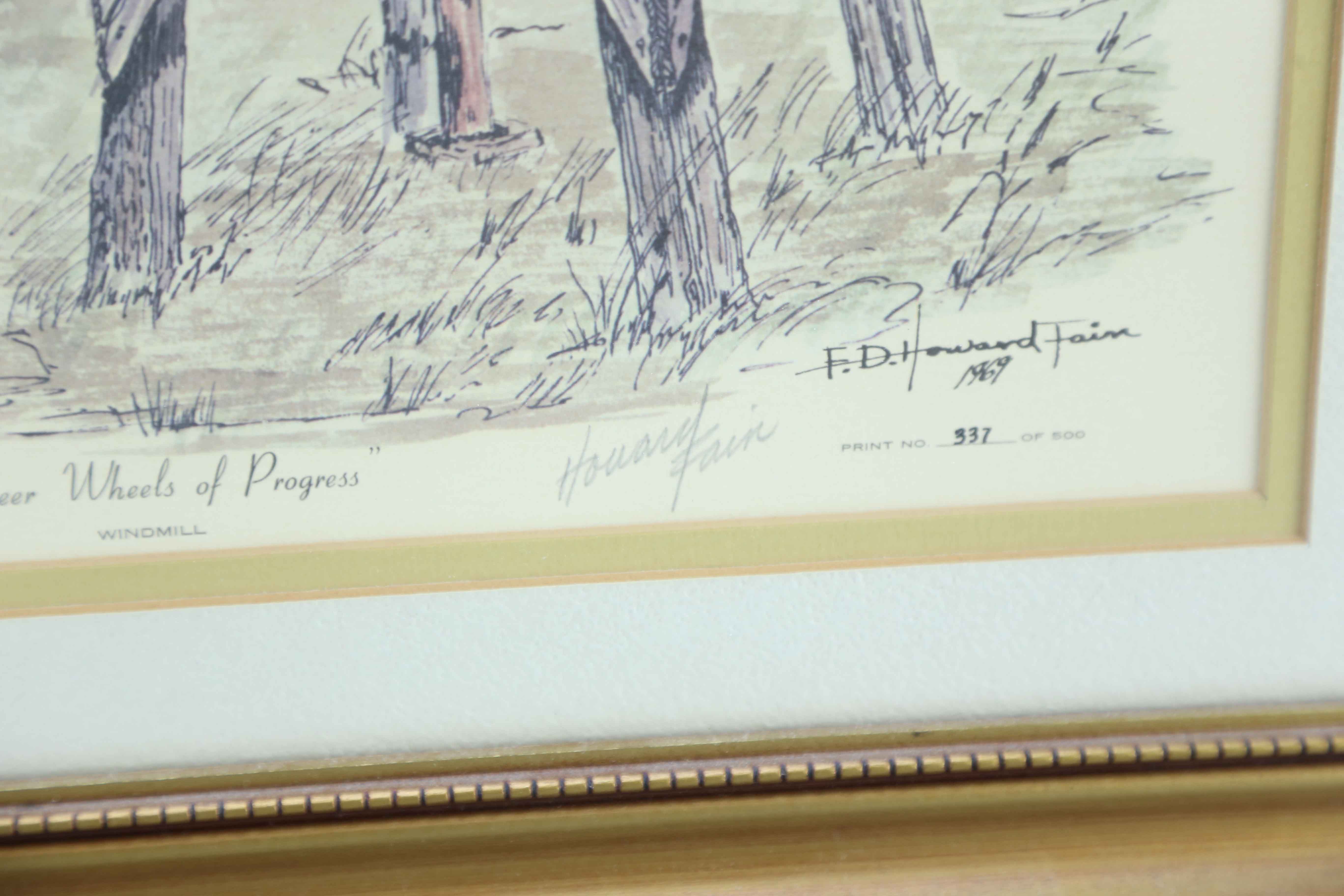 Howard Fain Signed Prints