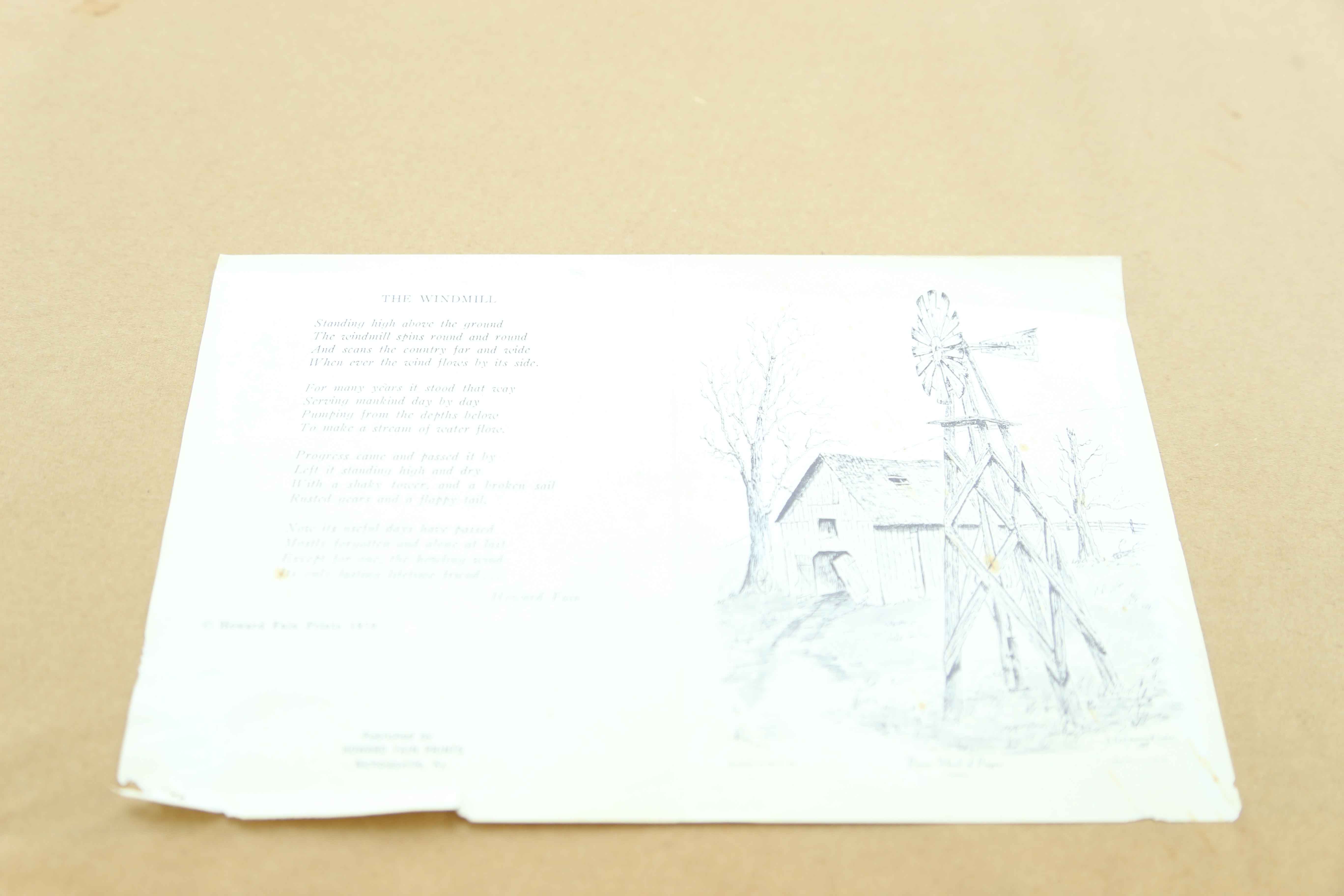 Howard Fain Signed Prints