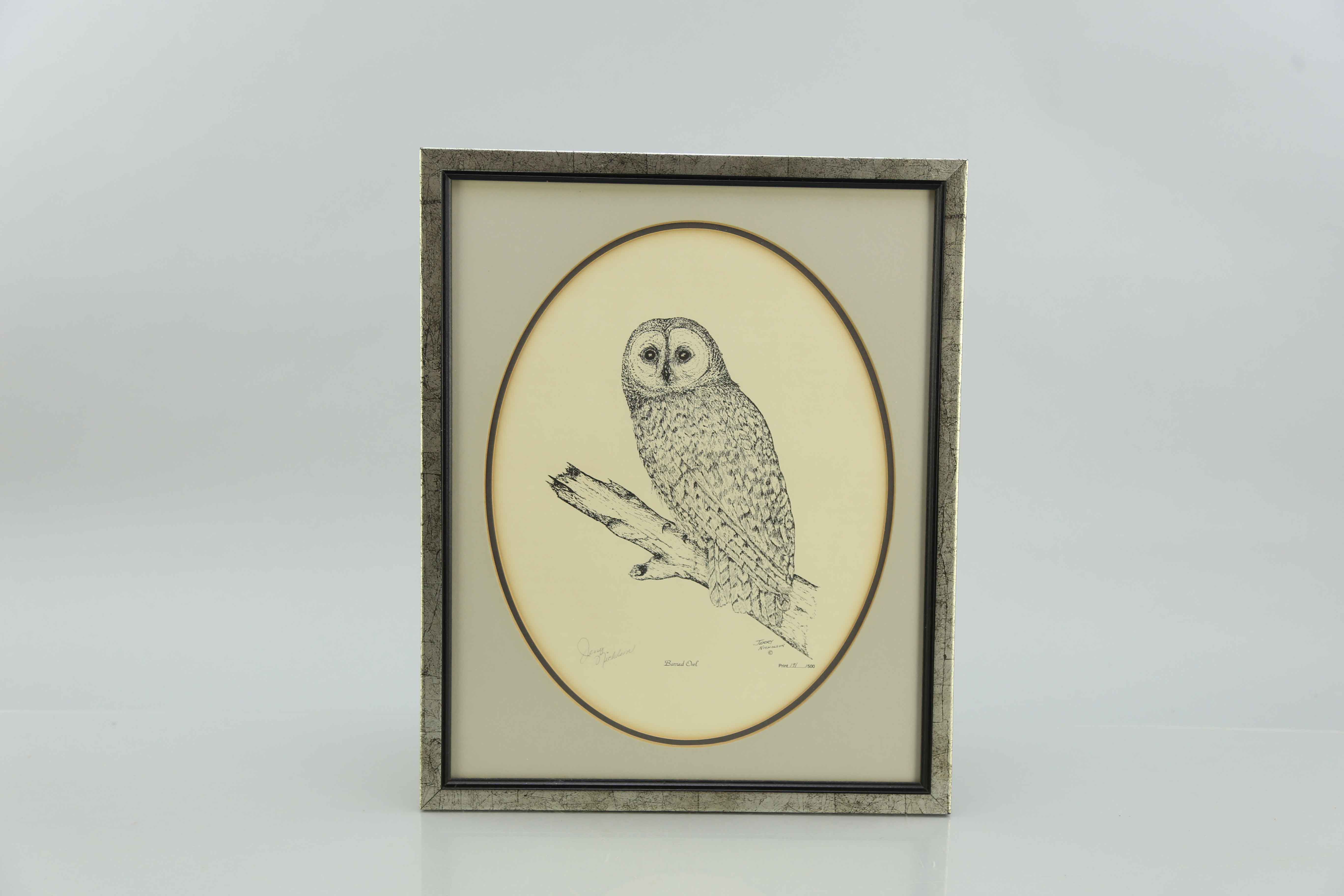 Signed Jerry Nicholson Prints