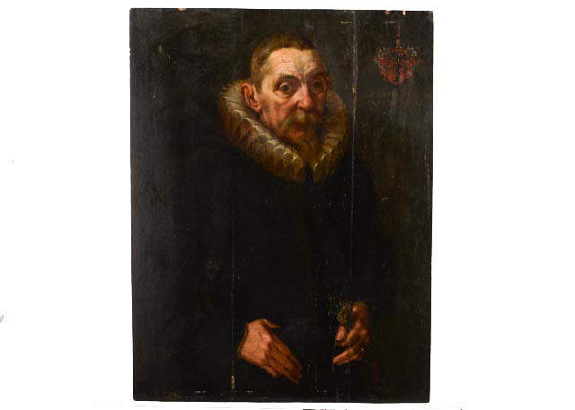 Dutch Golden Age Portrait Painting Circa 1612