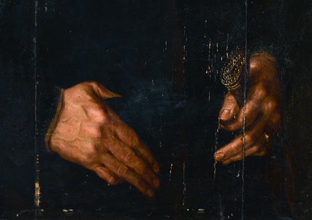 Dutch Golden Age Portrait Painting Circa 1612