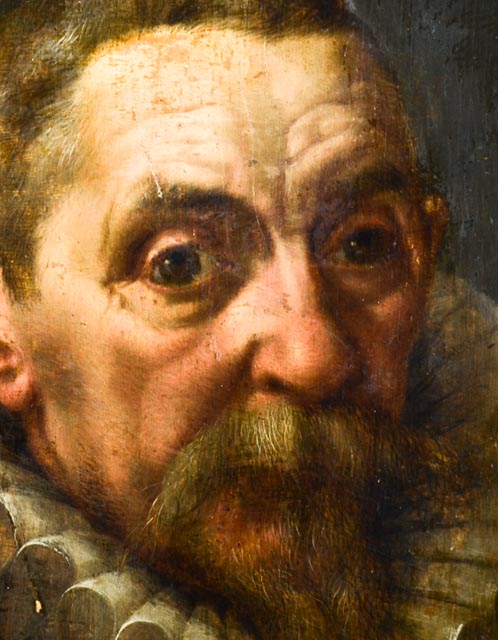 Dutch Golden Age Portrait Painting Circa 1612