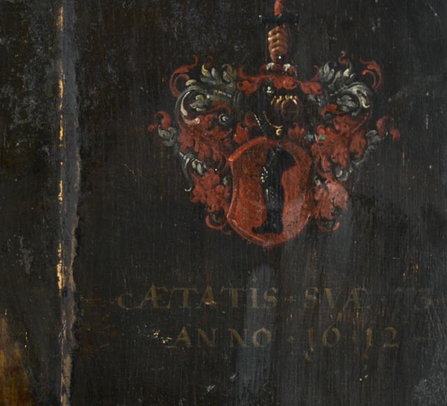 Dutch Golden Age Portrait Painting Circa 1612