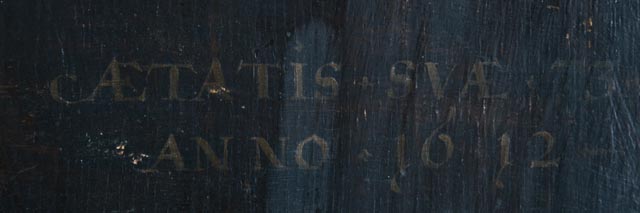 Dutch Golden Age Portrait Painting Circa 1612