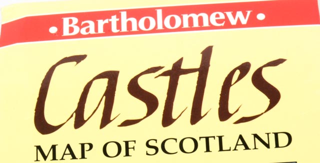 August Weidenbach Original Landscape Painting of Scottish Castle