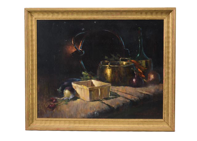 Original Charles Miller Still Life Painting