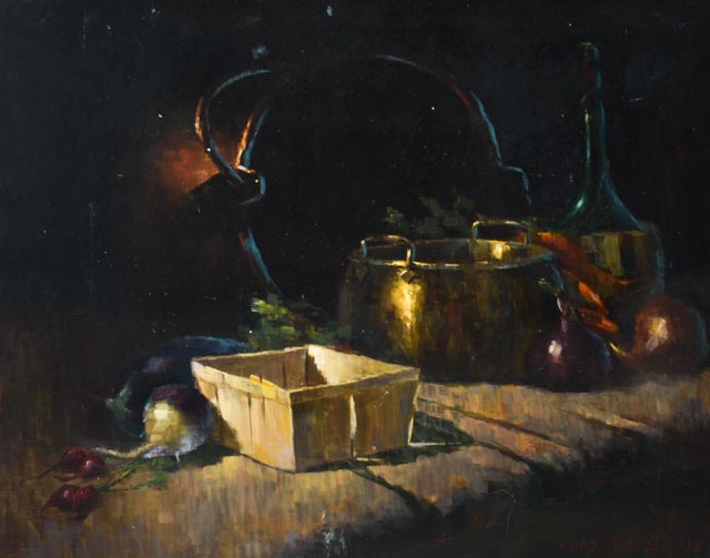 Original Charles Miller Still Life Painting