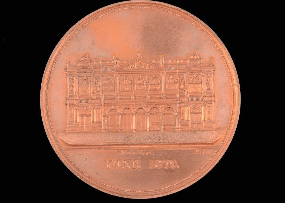 1879 Yorkshire Fine Art and Industrial Exhibition Bronze Medal