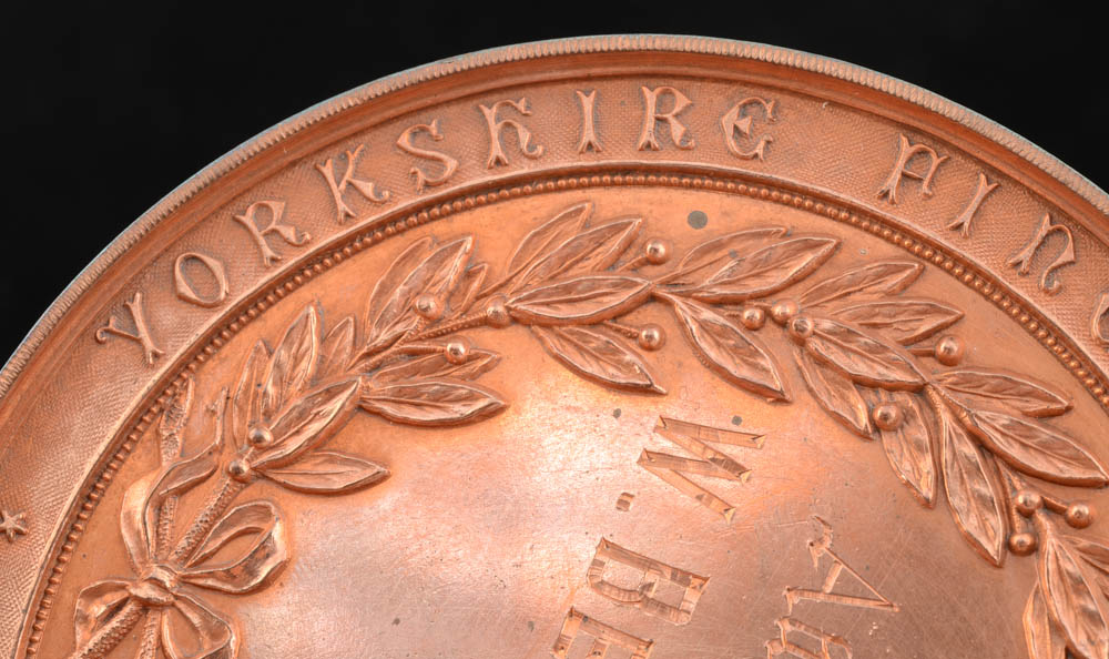 1879 Yorkshire Fine Art and Industrial Exhibition Bronze Medal