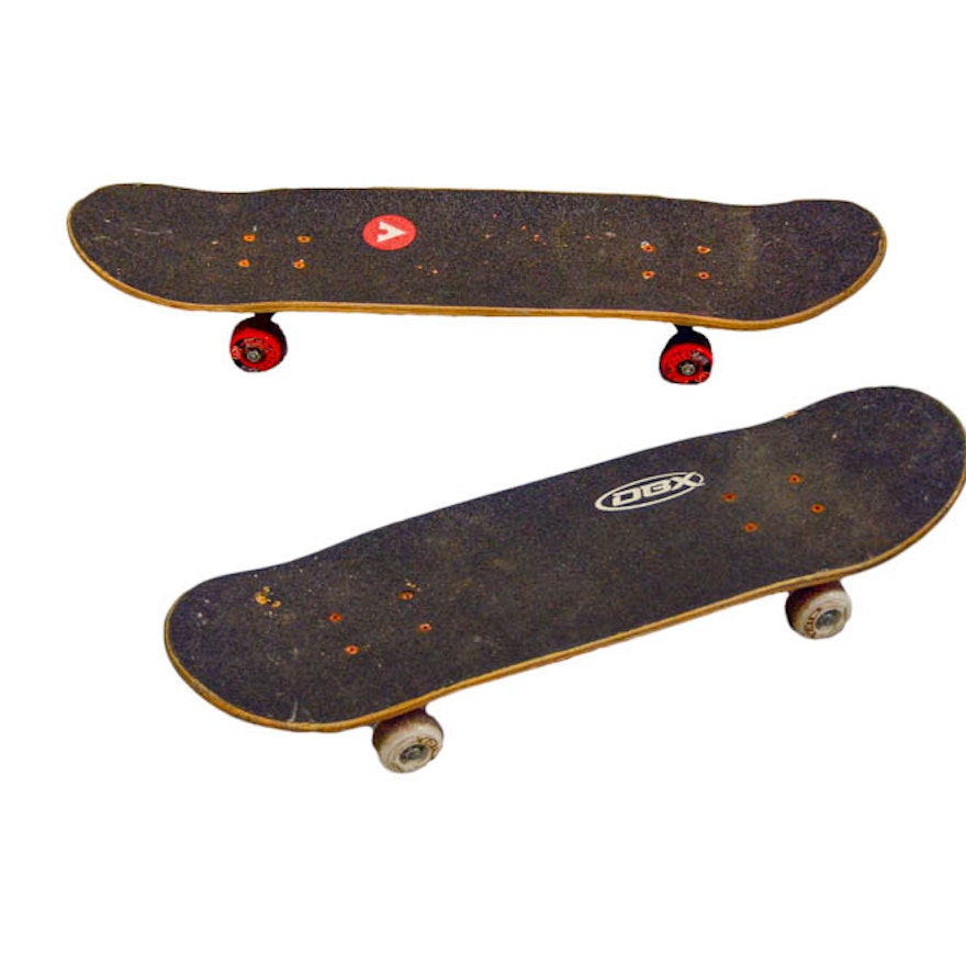 Airwalk and DBX Skateboards