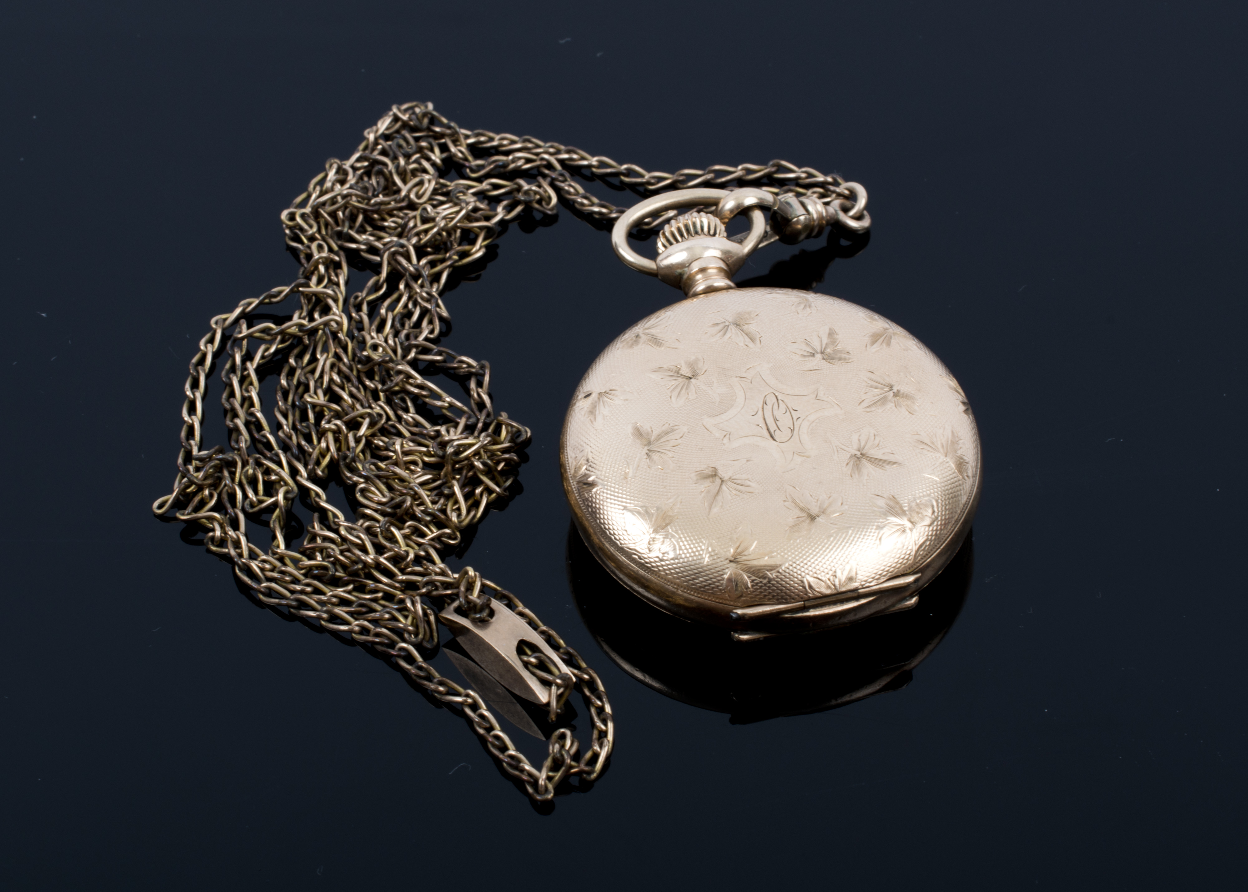 19th Century C.W.C. Co. Hunting Case Pocket Watch