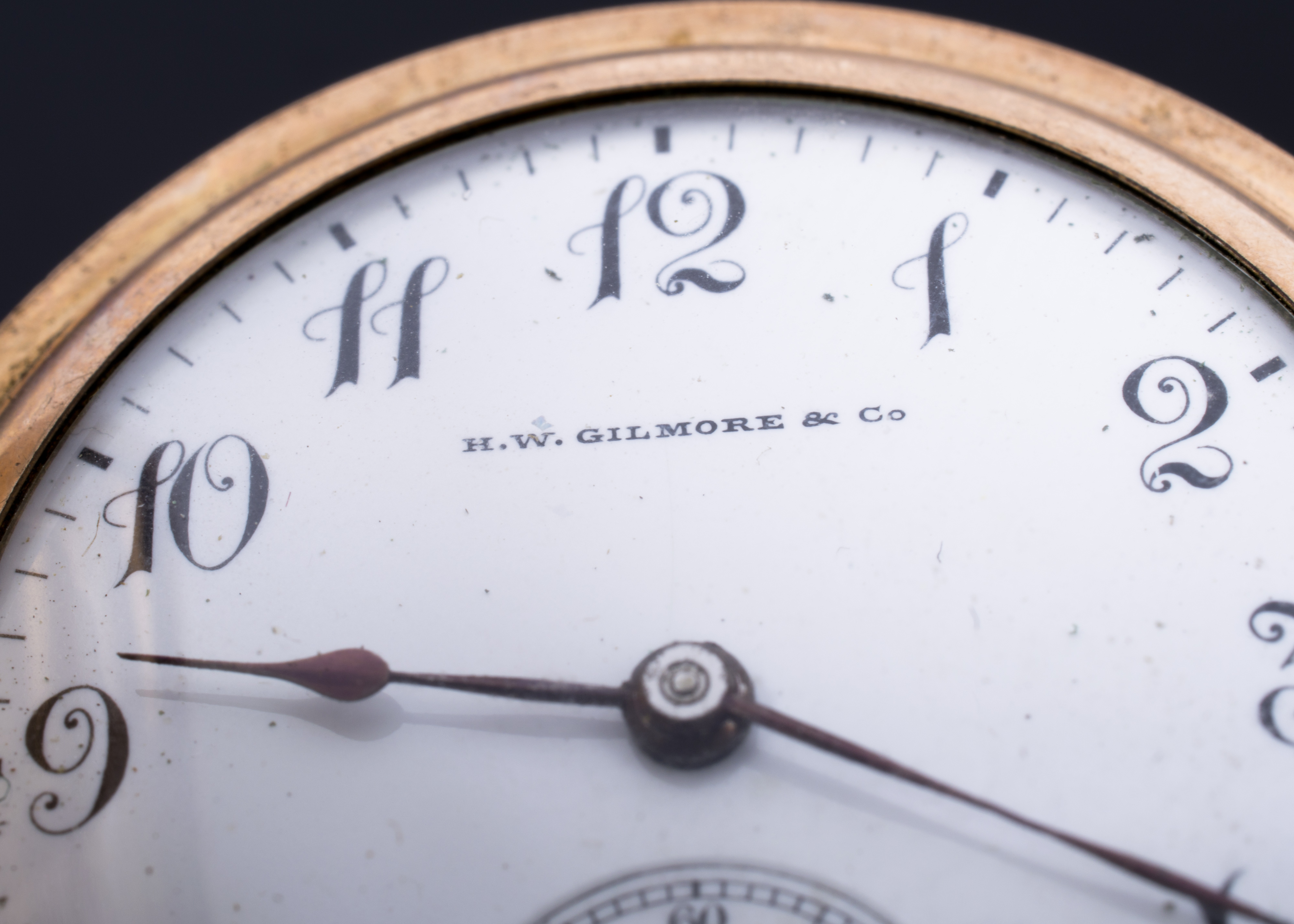 19th Century C.W.C. Co. Hunting Case Pocket Watch