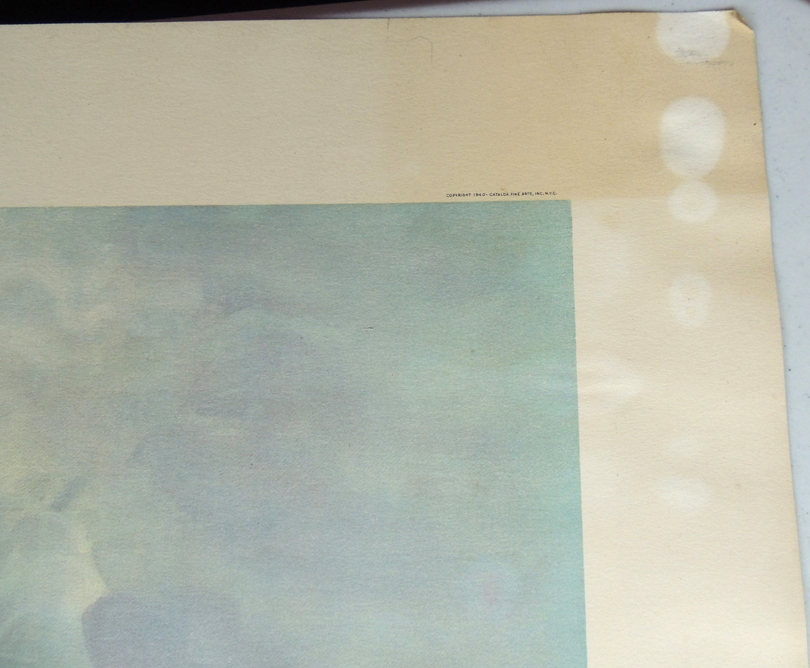 Desert and Ocean Unframed Lithograph Collection