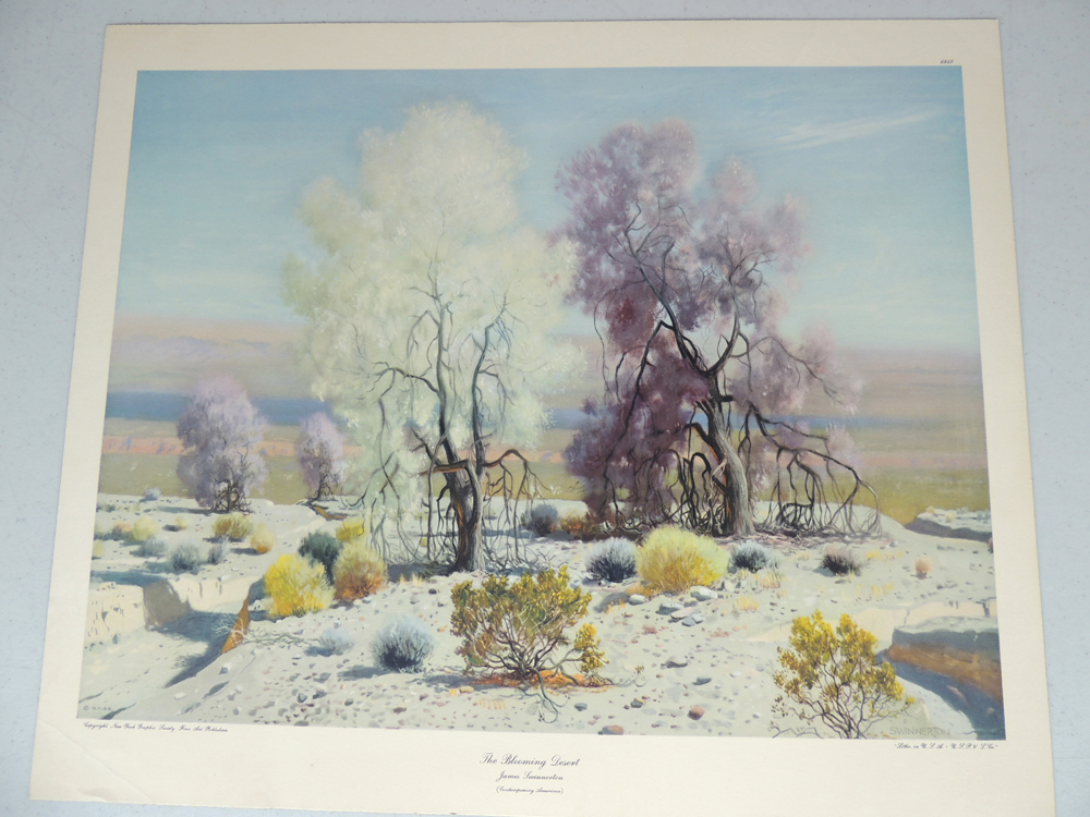 Desert and Ocean Unframed Lithograph Collection