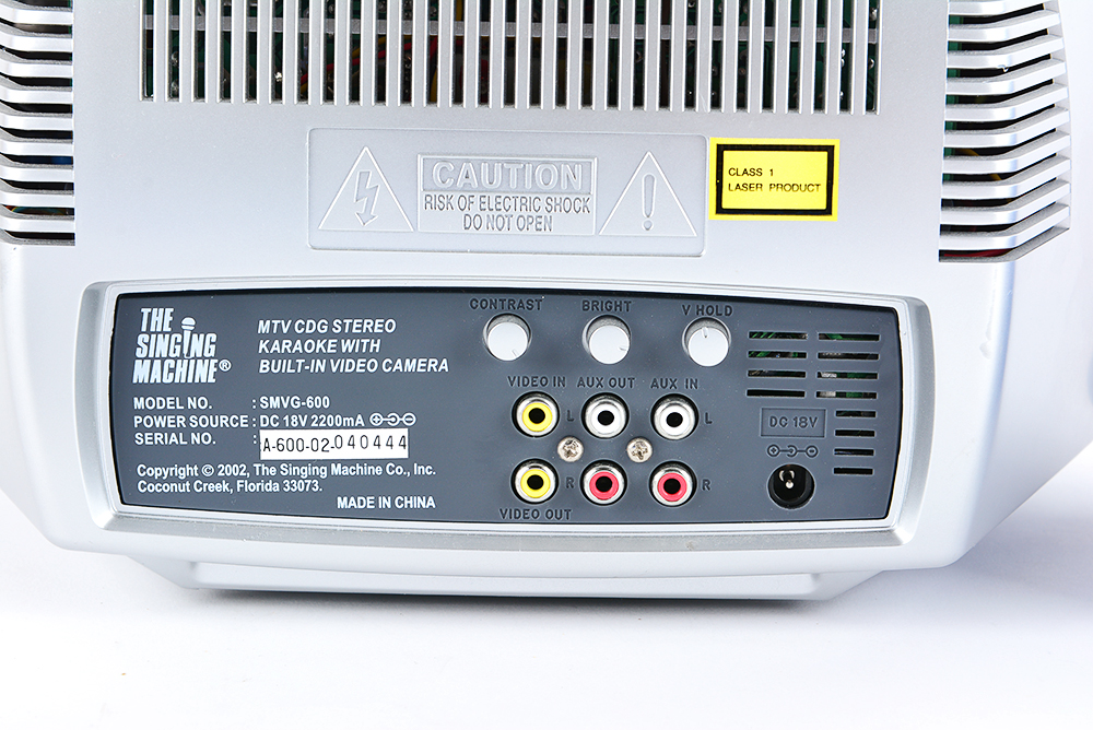 MTV KaraokeVision Video Karaoke Machine
