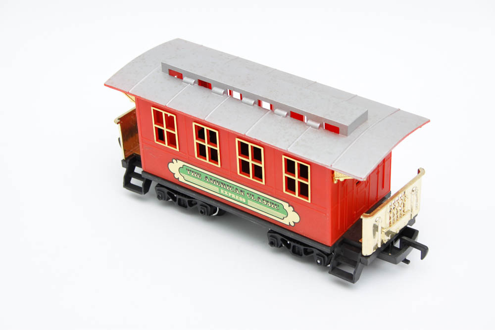 Vintage "Toy State" Train Set and Checkers set