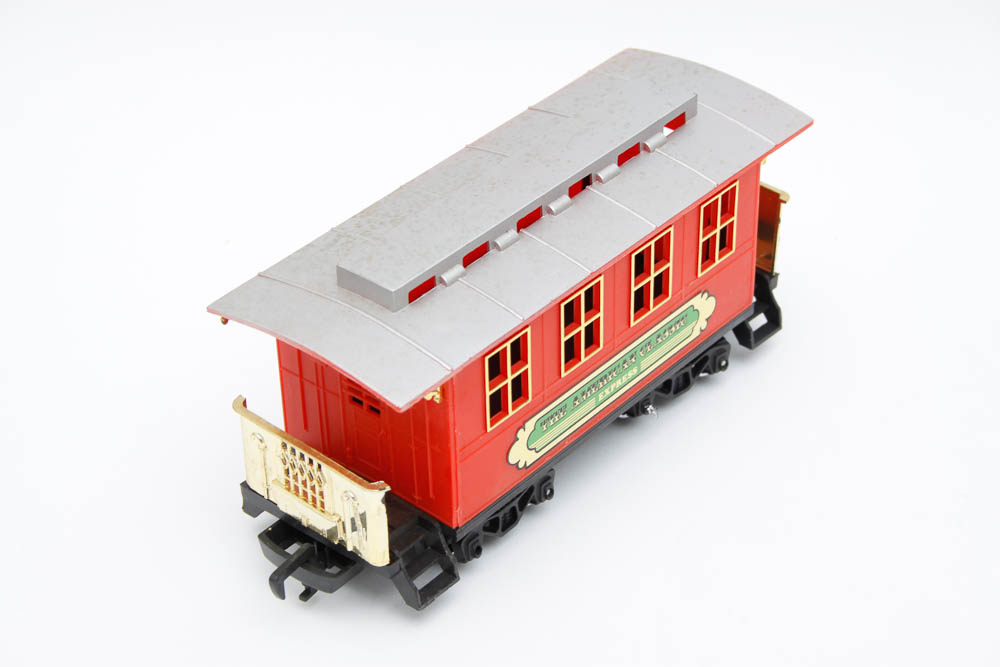 Vintage "Toy State" Train Set and Checkers set